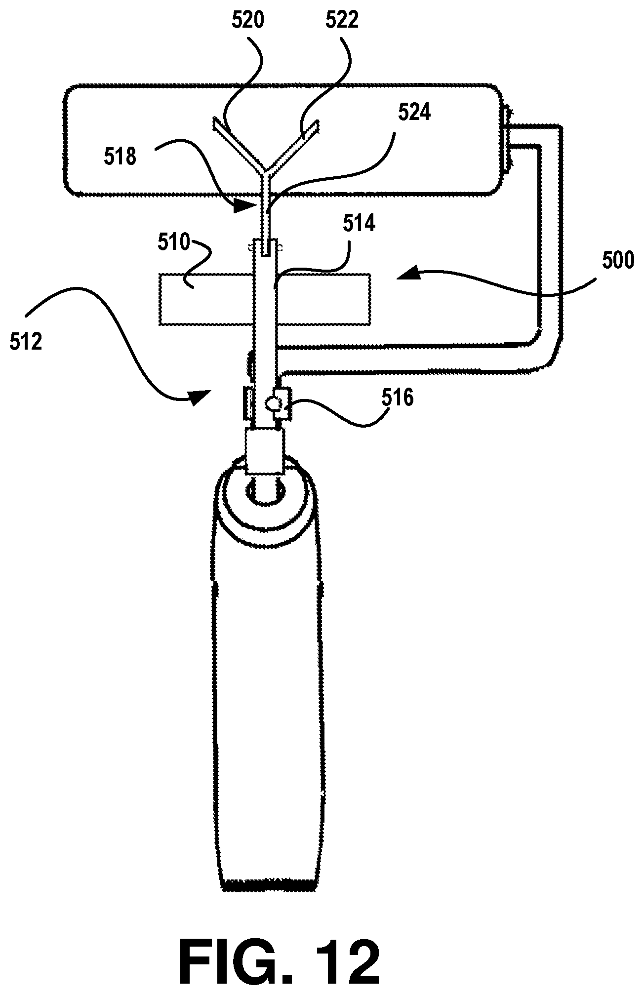 Patent US11772123 Figure 7 – Paint roller stop device