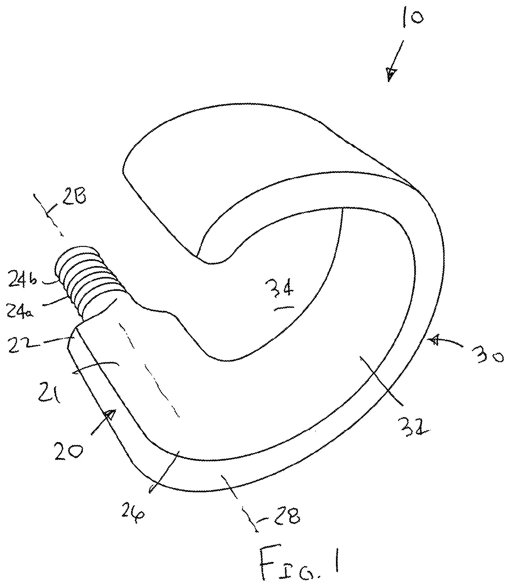 Patent US11772124 — Paint roller wrist relief device — Figure 1