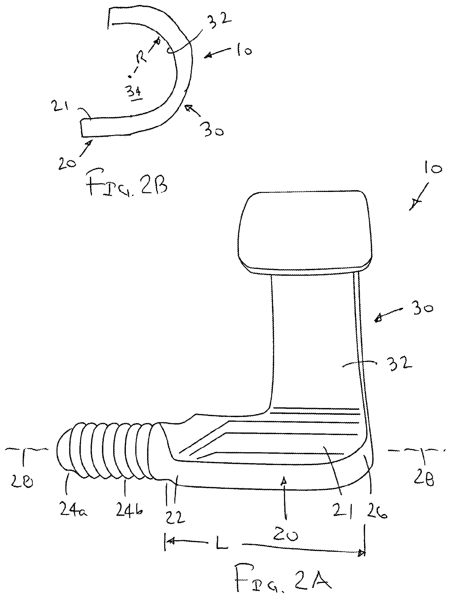 Patent US11772124 Figure 2 – Paint roller wrist relief device