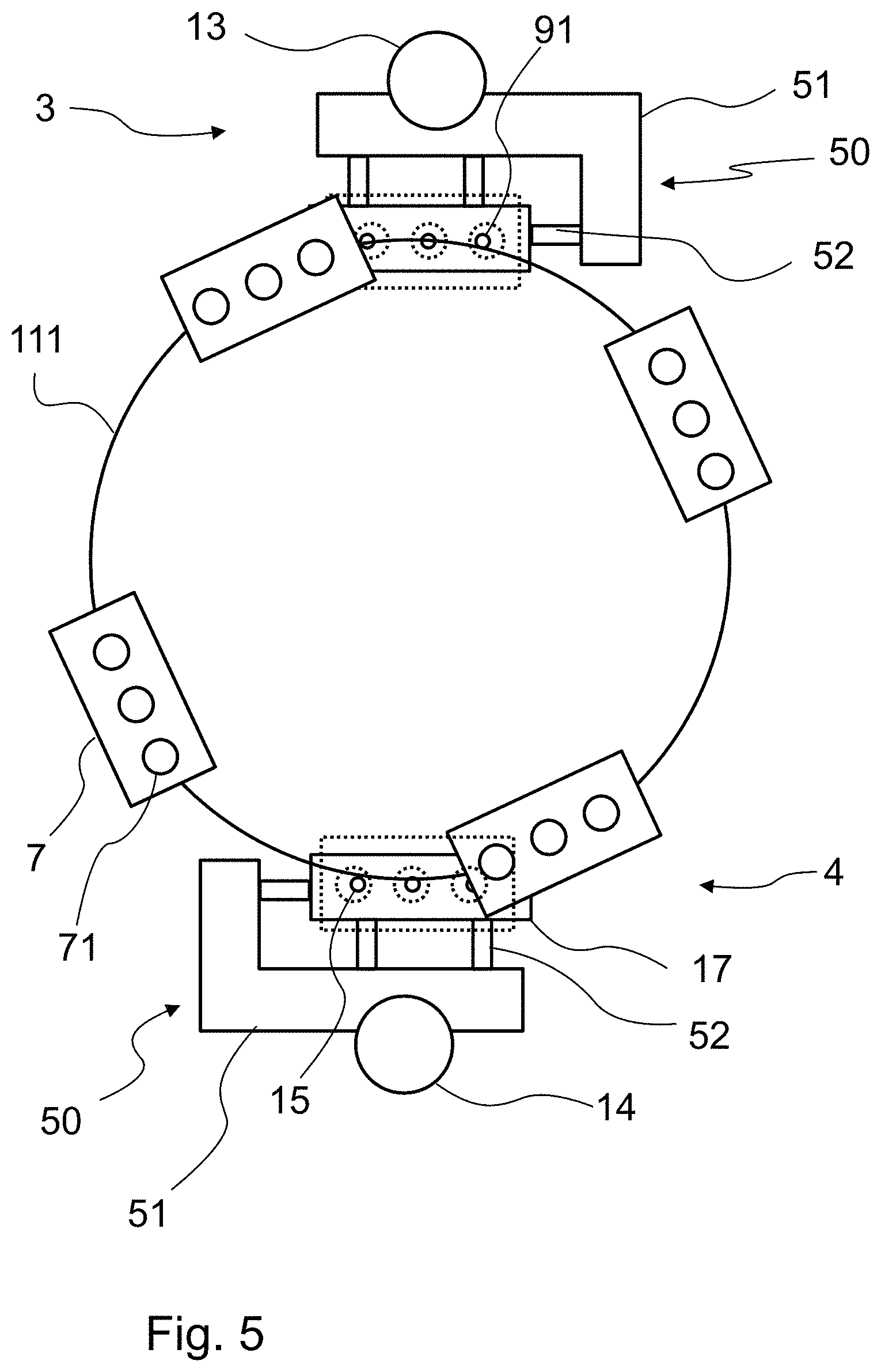 Patent US11772128 Figure 4 – Plasma treatment apparatus for producing coatings