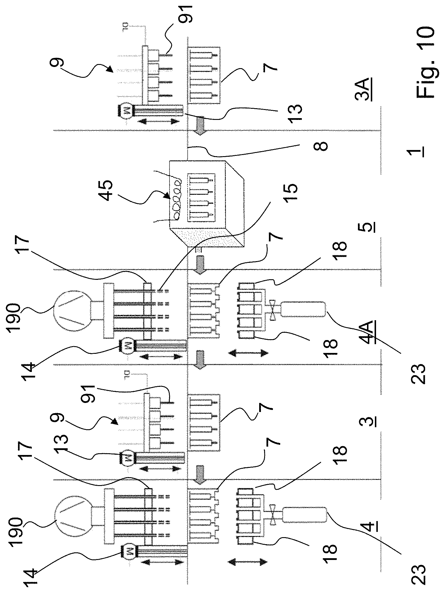 Patent US11772128 Figure 8 – Plasma treatment apparatus for producing coatings