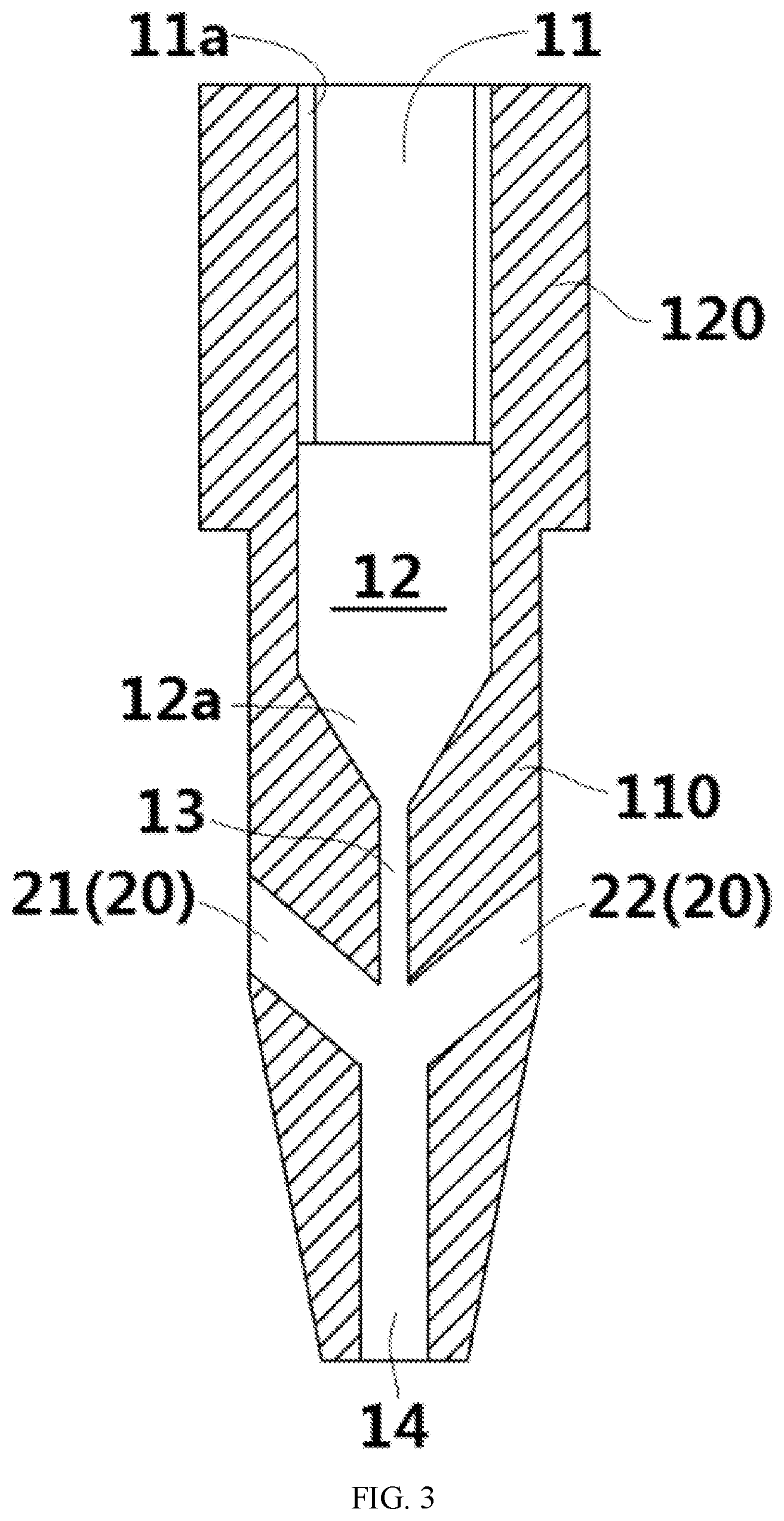 Patent US11772135 Figure 3 – Air nozzle and method for manufacturing the same