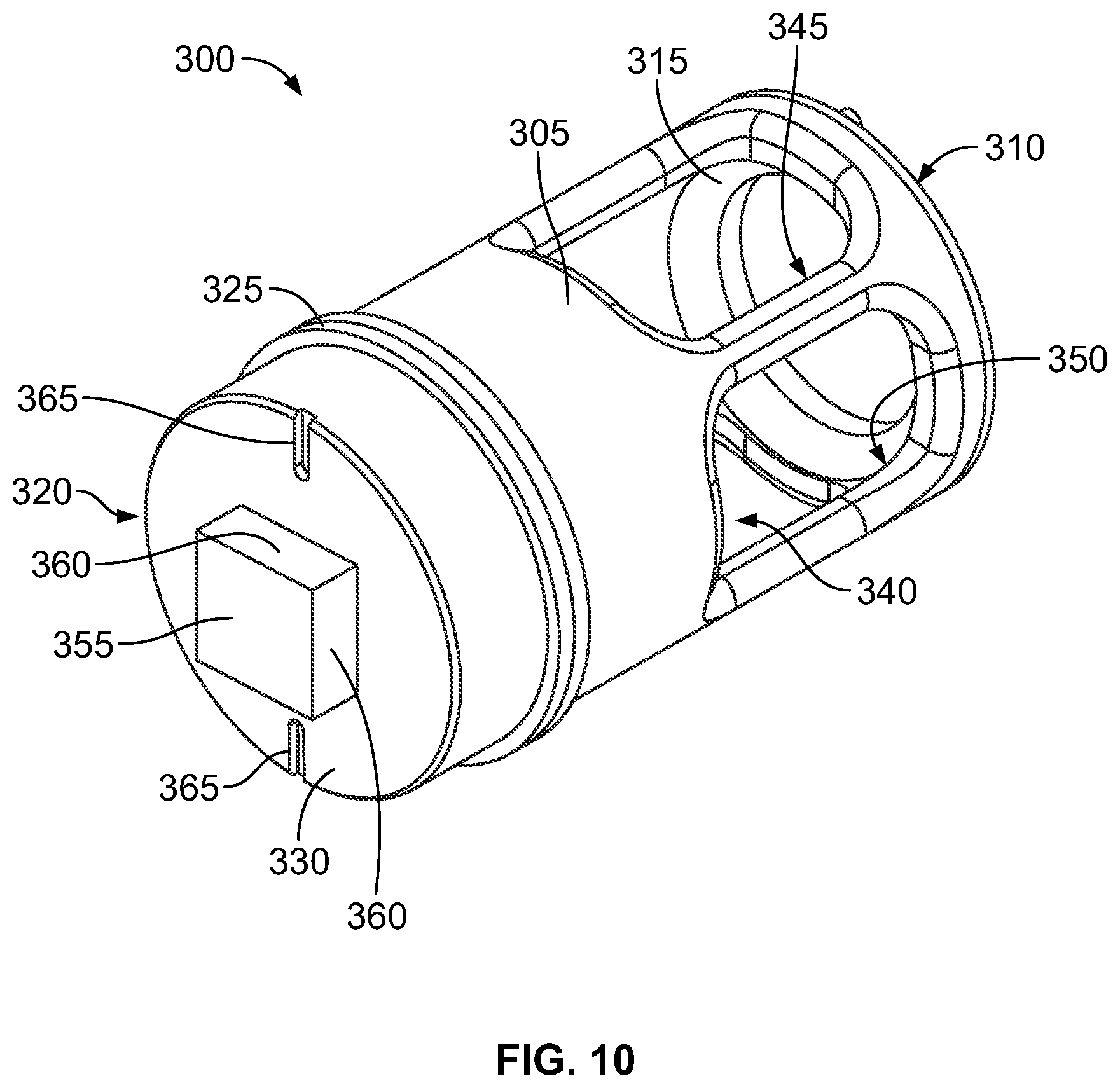 Patent US11772139 Figure 10 – Pipe cleaning assembly and method of cleaning a piping system using the same