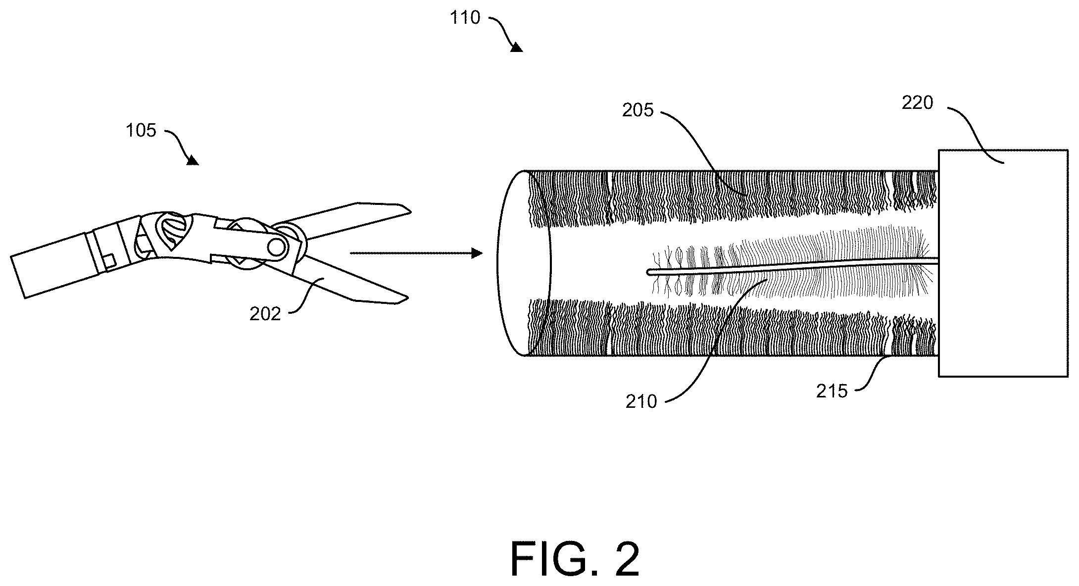 Patent US11772140 Figure 2 – Cleaning device for blood vessel sealing apparatus