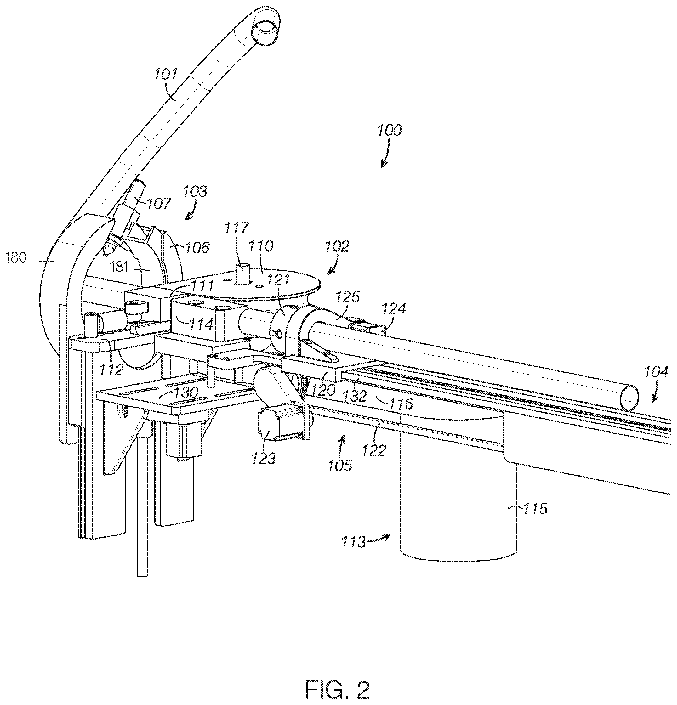 Patent US11772146 Figure 2 – Tube processing systems