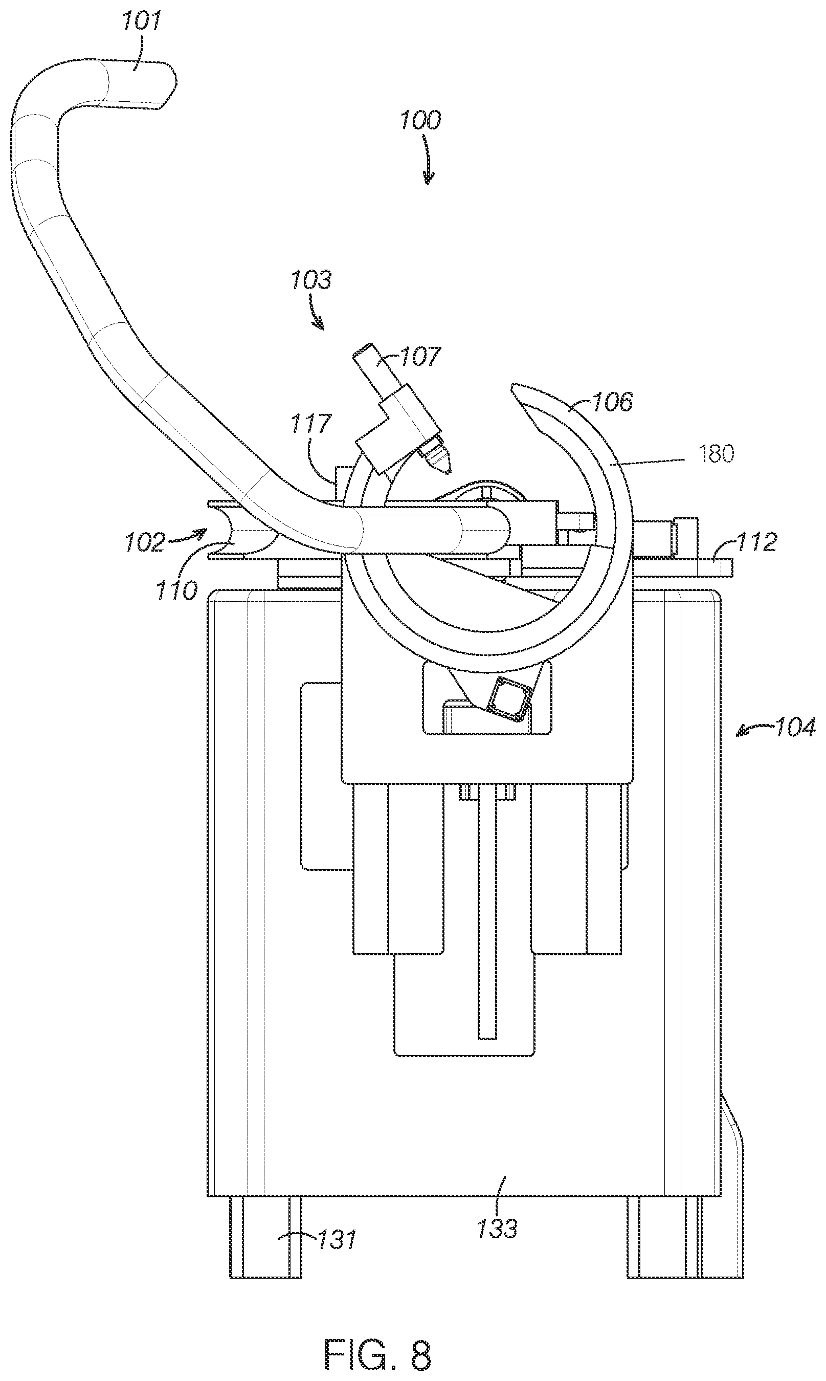 Patent US11772146 Figure 8 – Tube processing systems
