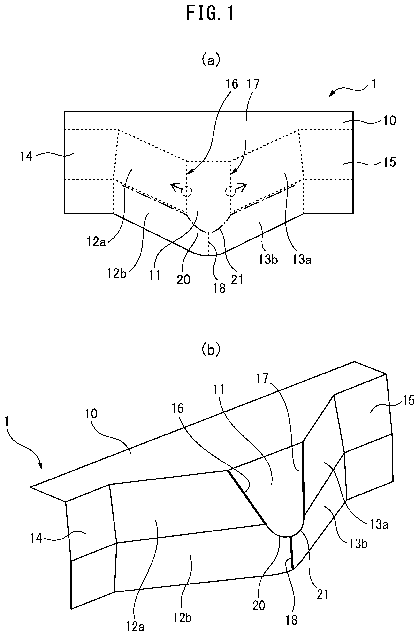 Patent US11772147 Figure 1 – Stretch flanging tool, stretch flanging method using the same, and member with stretch flange