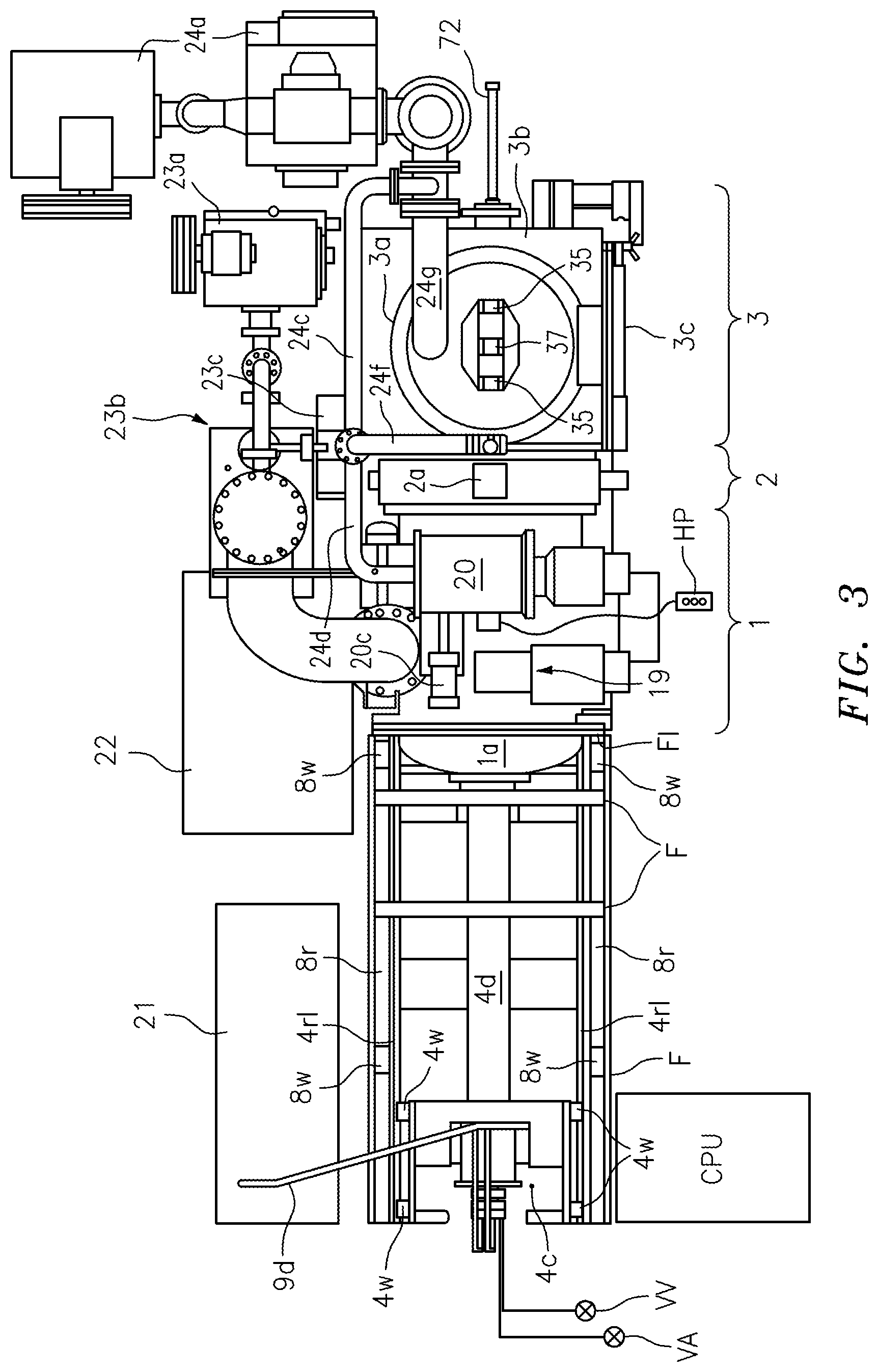 Patent US11772152 Figure 3 – Countergravity casting apparatus and desulfurization methods