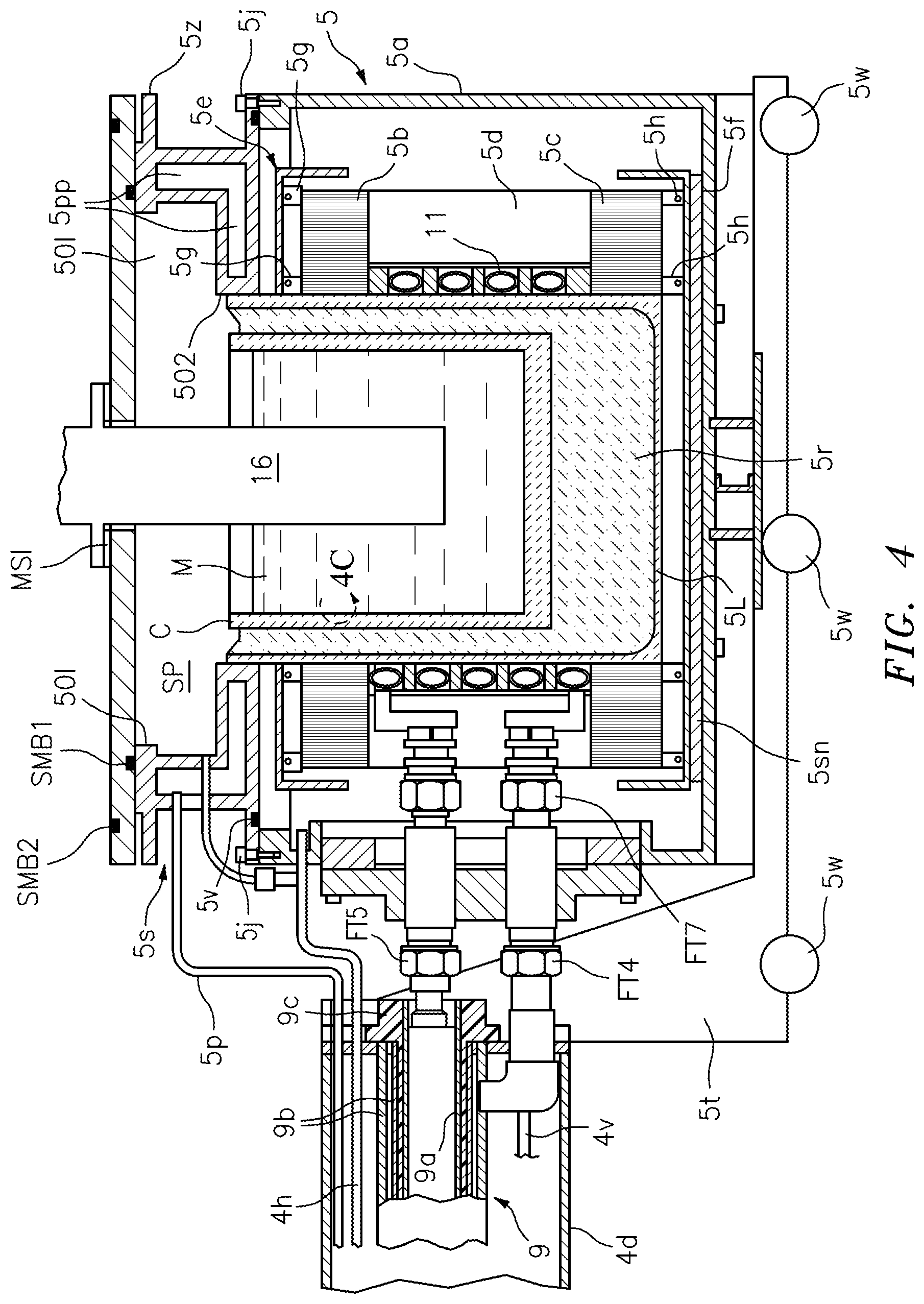 Patent US11772152 Figure 4 – Countergravity casting apparatus and desulfurization methods
