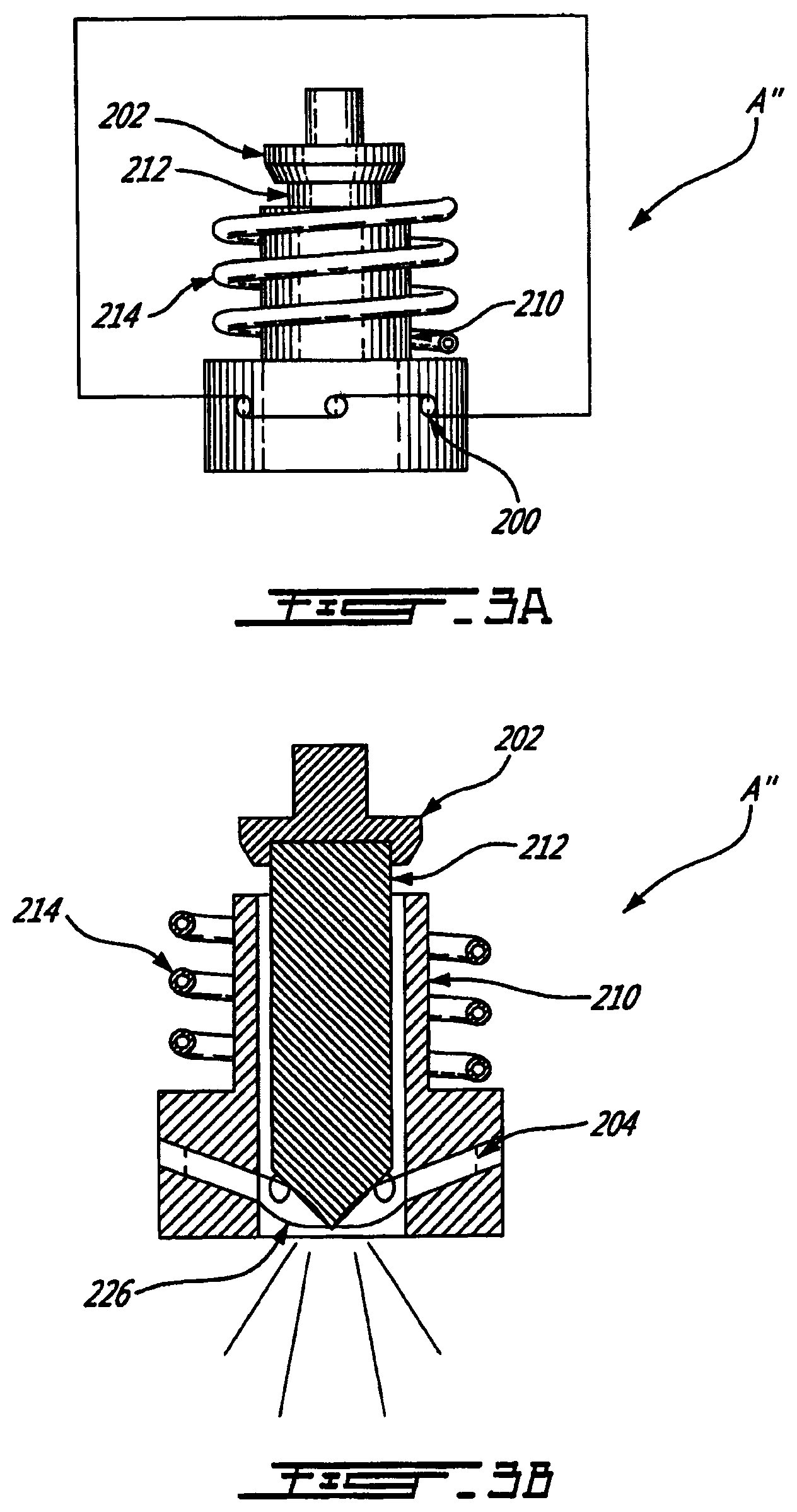 Patent US11772159 Figure 3 – Method and apparatus for the production of high purity spherical metallic powders from a molten feedstock