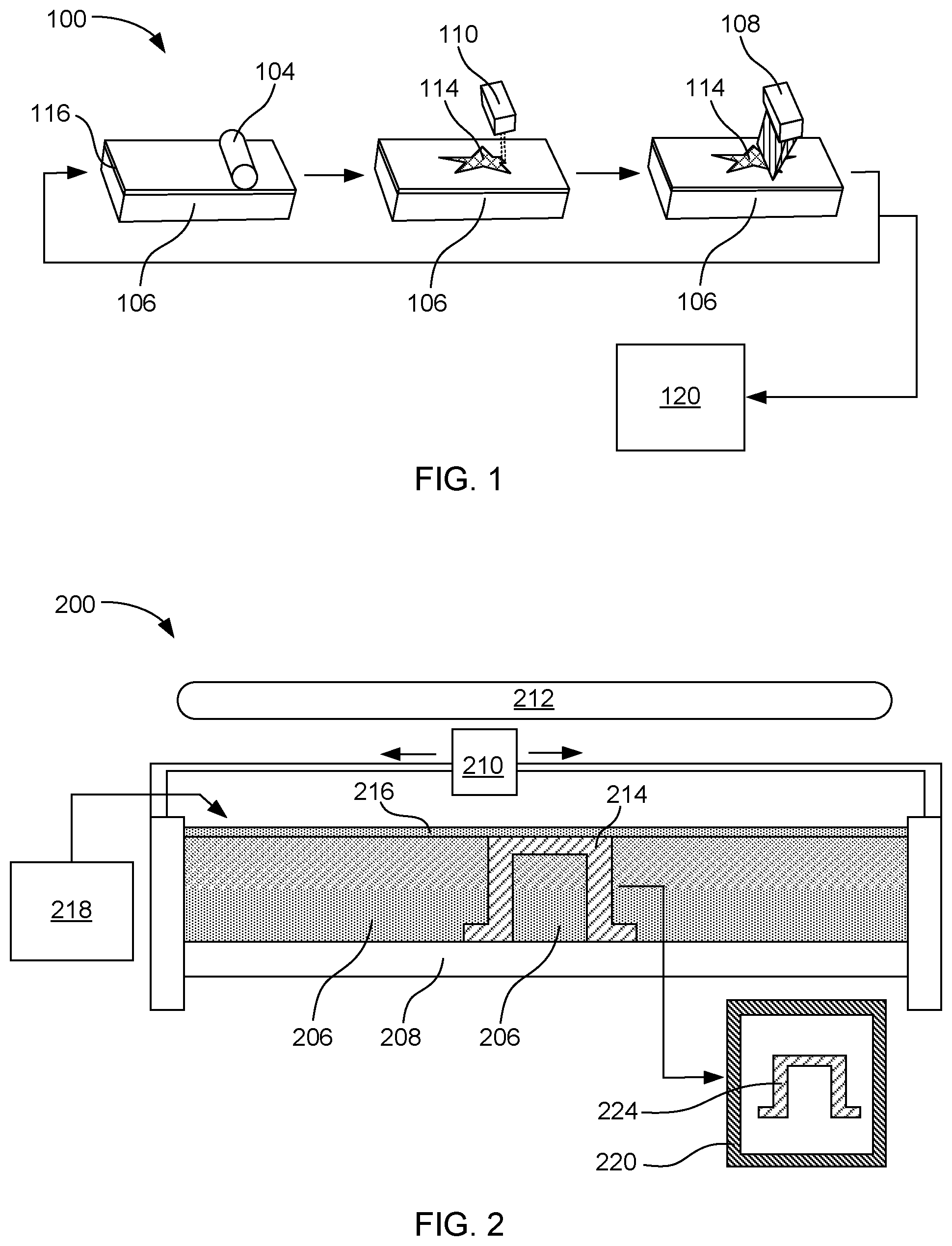 Patent US11772163 Figure 1 – Three-dimensional printing systems