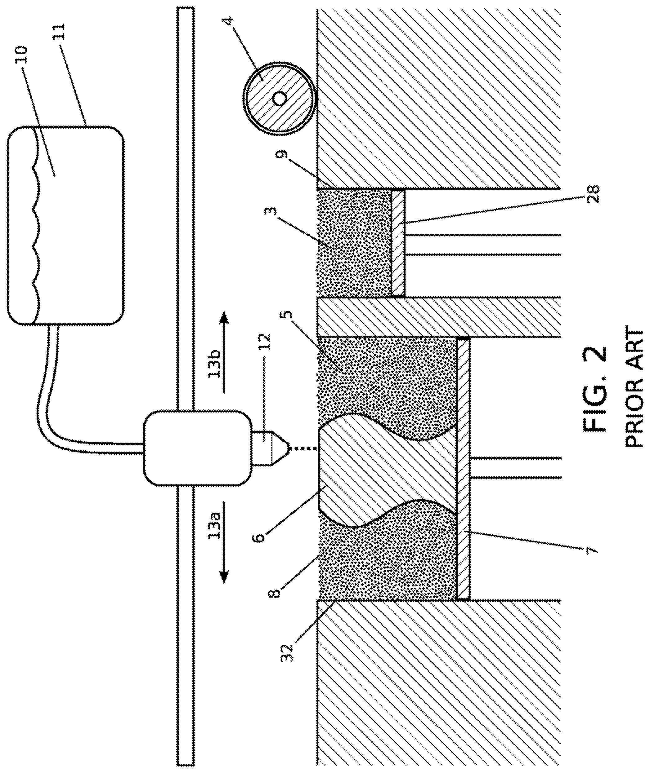 Patent US11772164 Figure 2 – Powder bed recoater