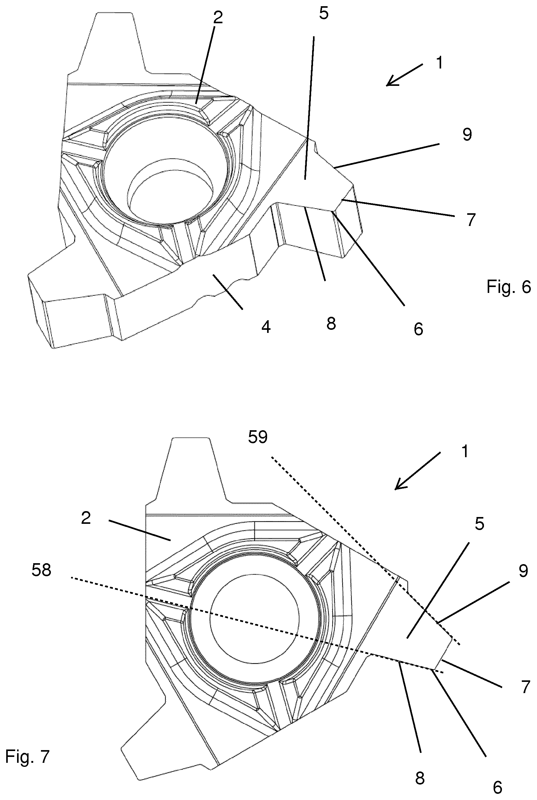 Patent US11772165 Figure 3 – Threading insert having variable edge roundness