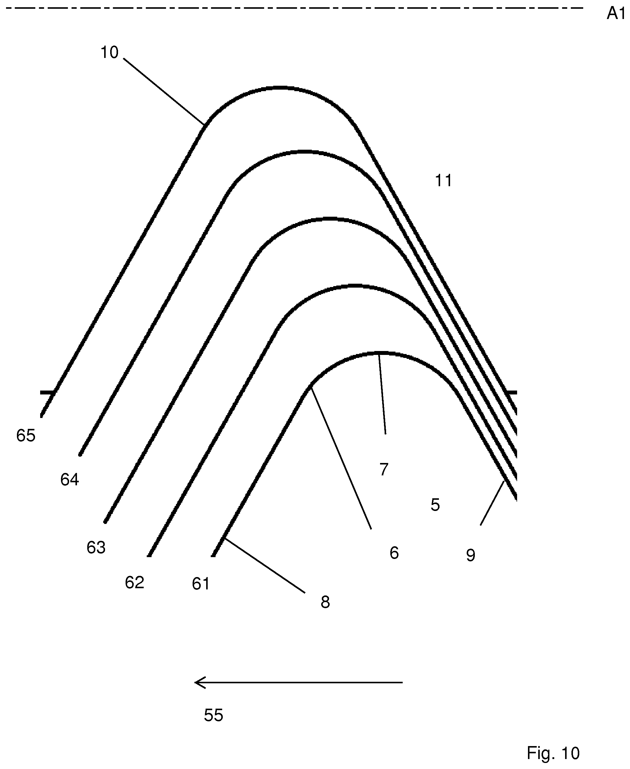 Patent US11772165 Figure 5 – Threading insert having variable edge roundness