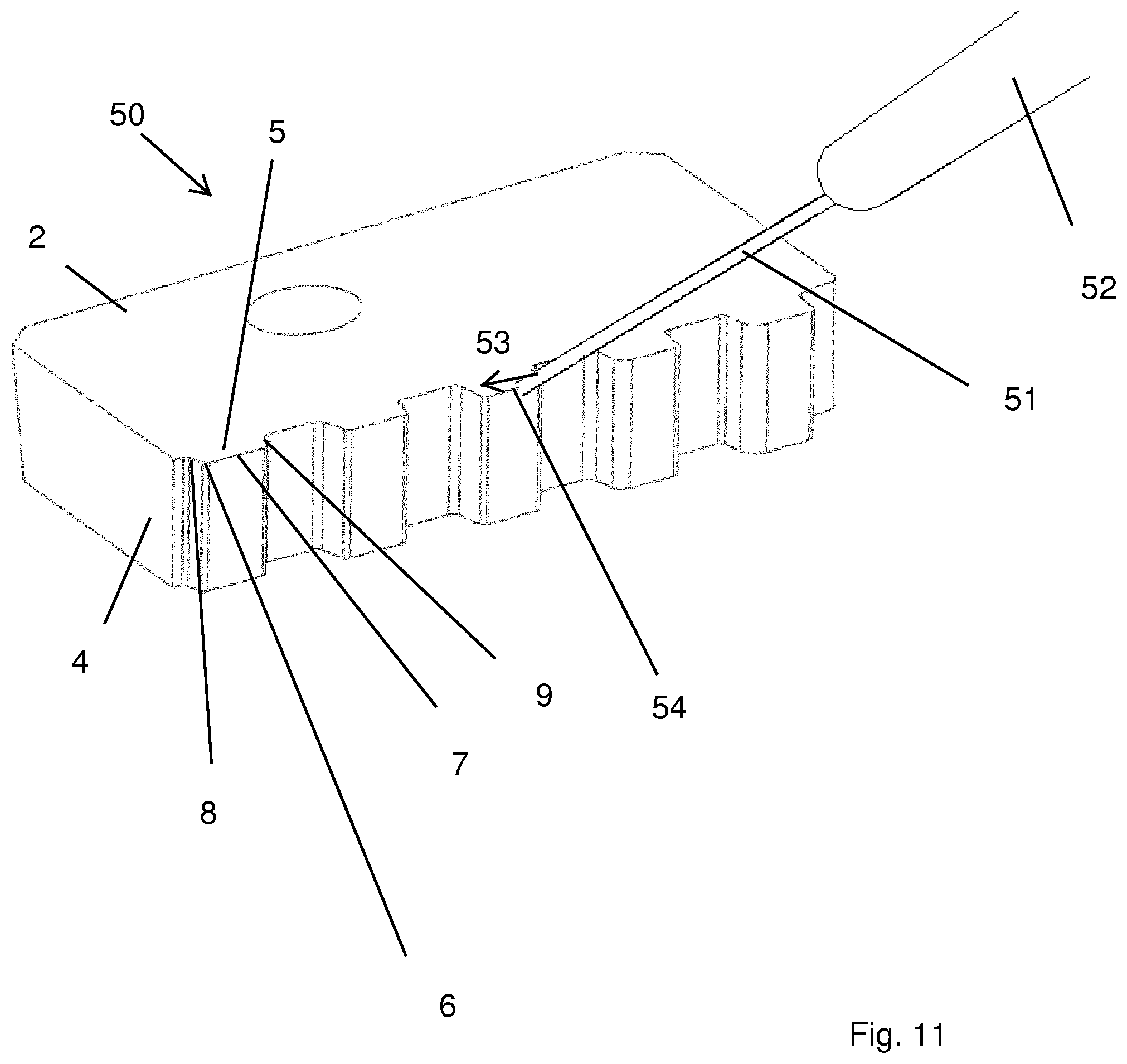 Patent US11772165 Figure 6 – Threading insert having variable edge roundness