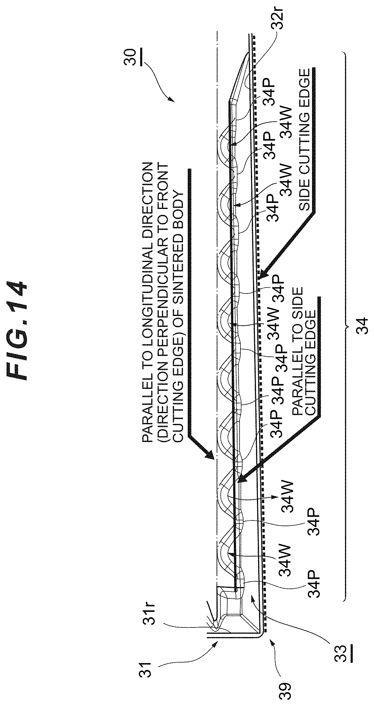 Patent US11772166 Figure 14 – Cutting insert
