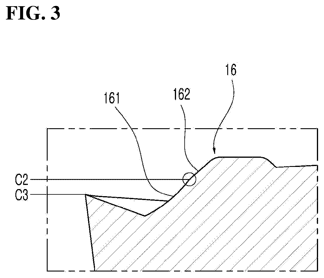 Patent US11772169 Figure 3 – Cutting insert and cutting tool equipped with the same