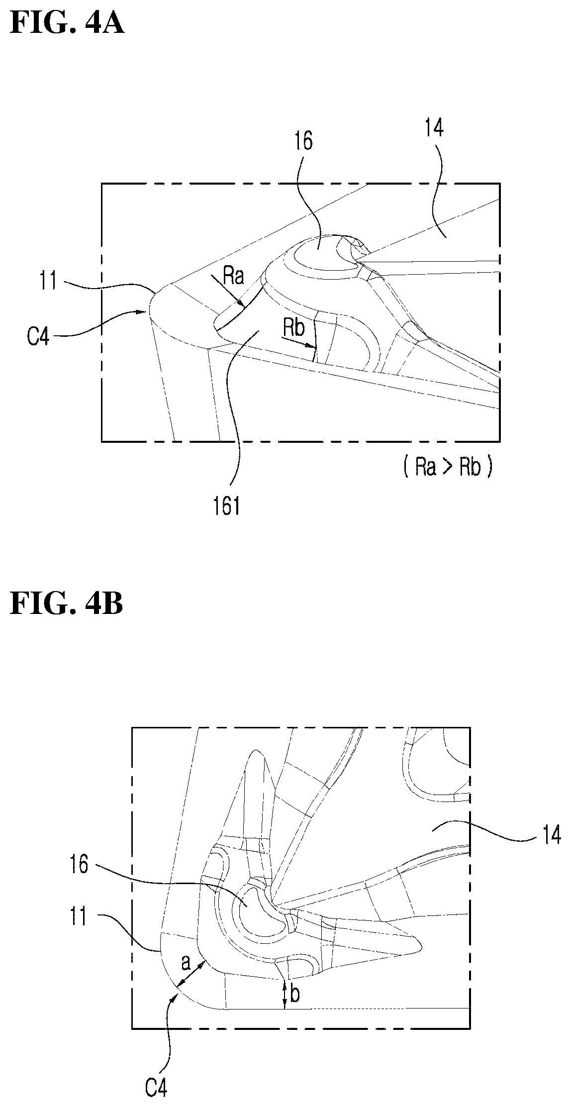 Patent US11772169 Figure 4 – Cutting insert and cutting tool equipped with the same
