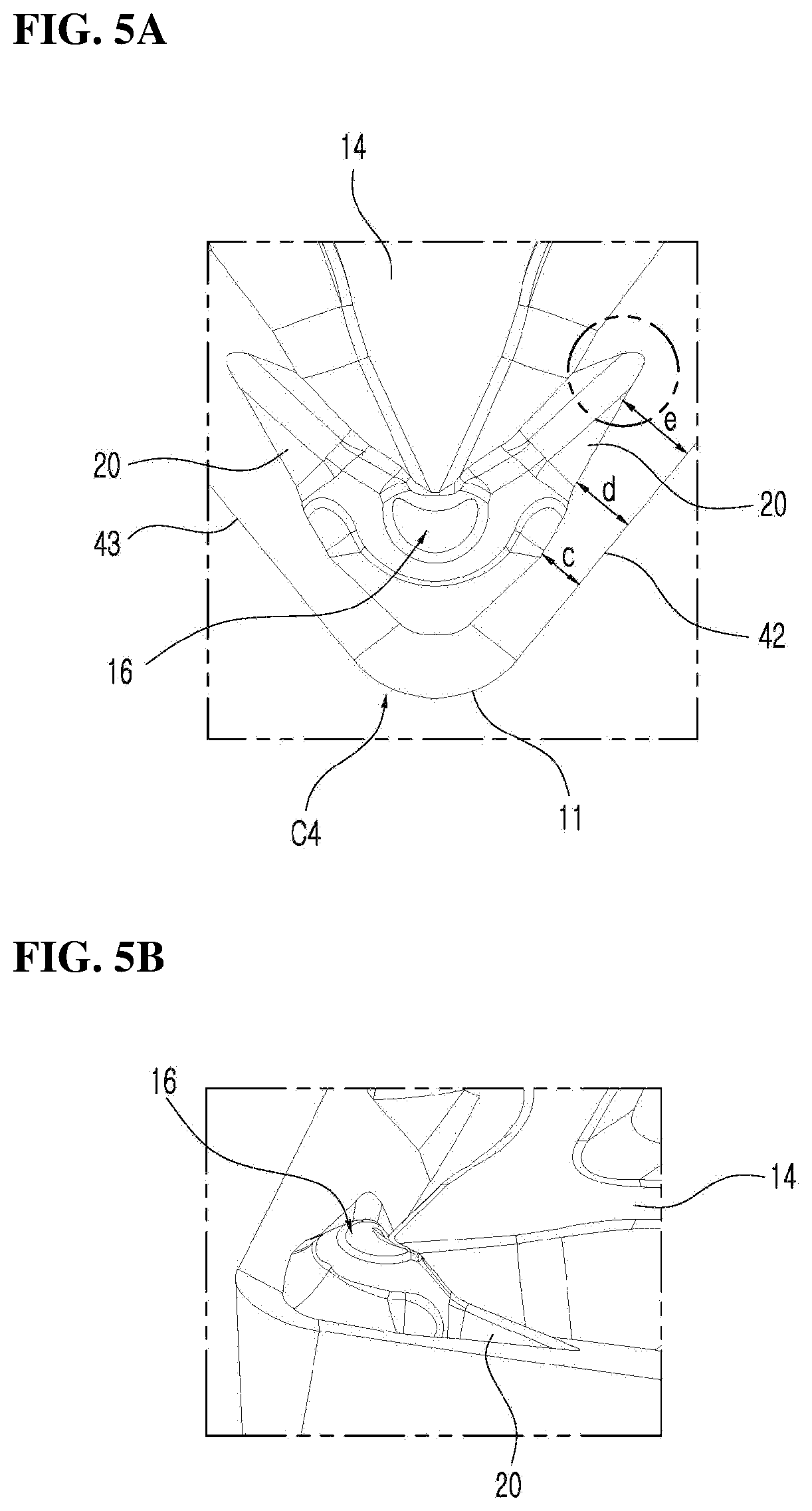 Patent US11772169 Figure 5 – Cutting insert and cutting tool equipped with the same