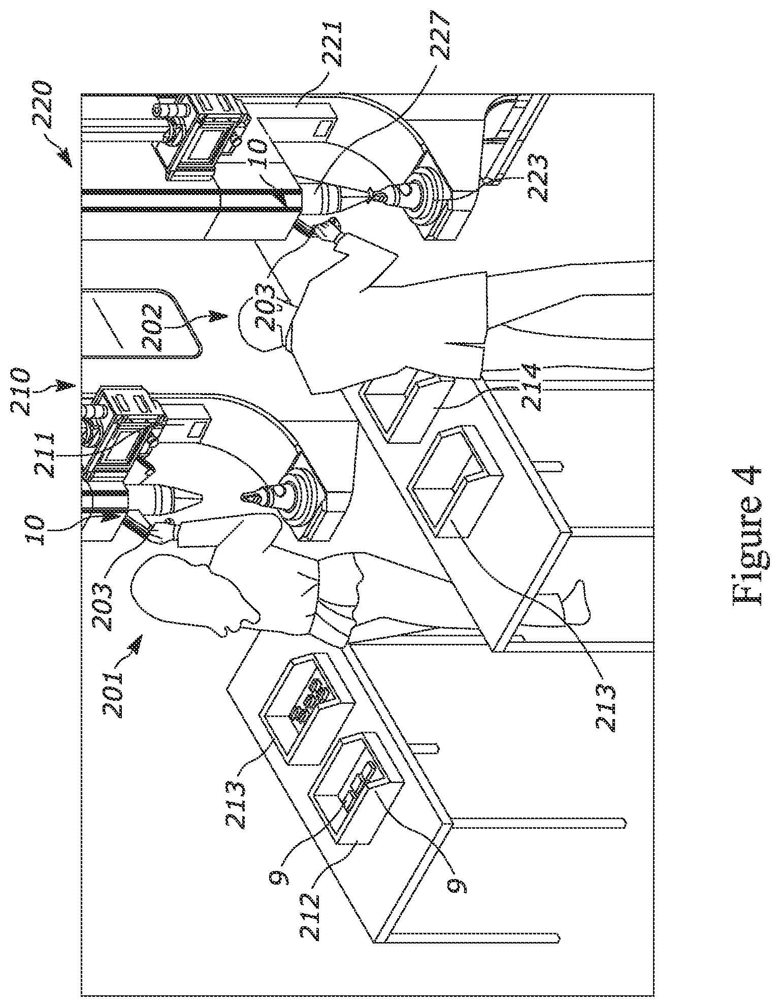 Patent US11772170 Figure 4 – Handle apparatus for an industrial machine tool