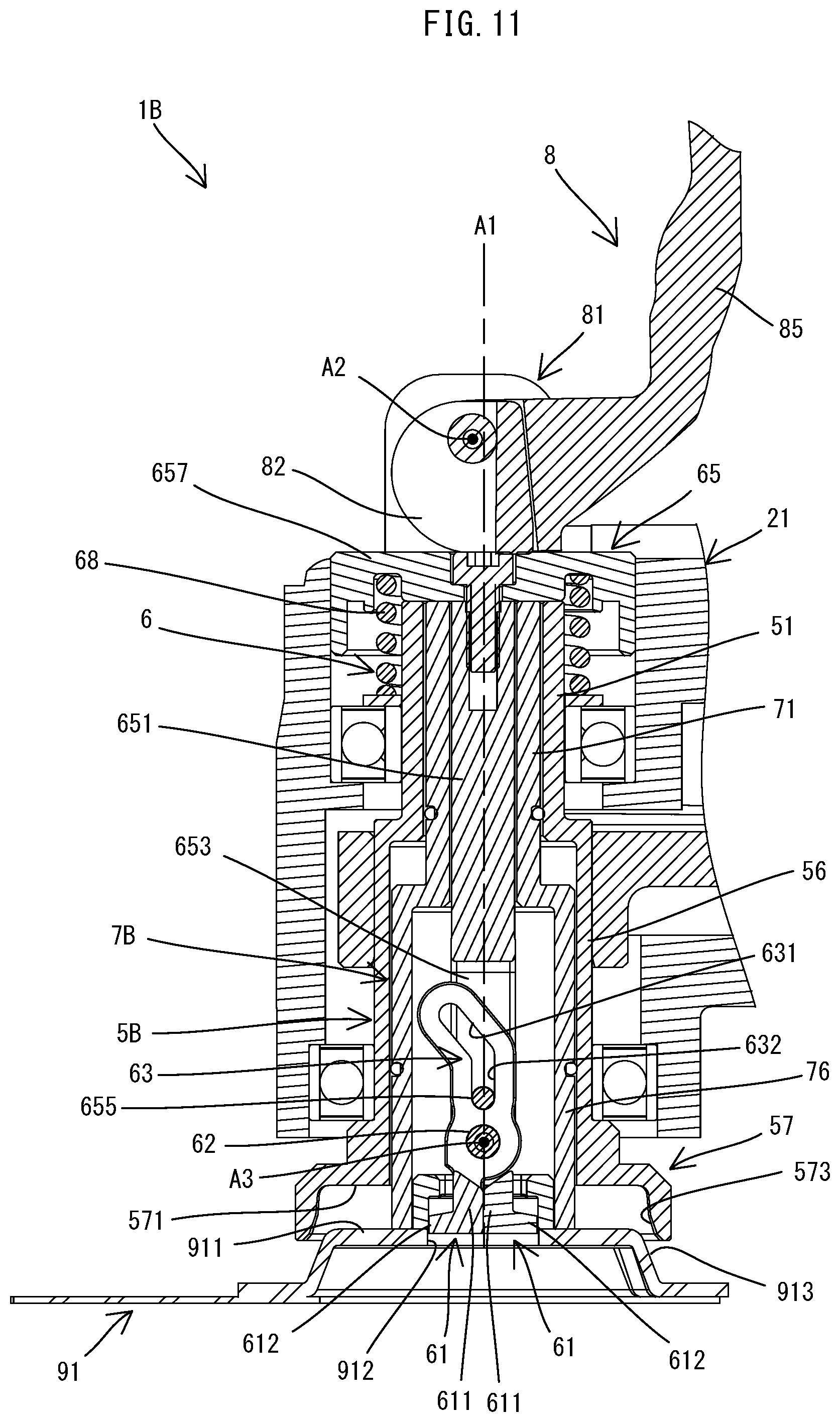 Patent US11772171 Figure 11 – Power tool
