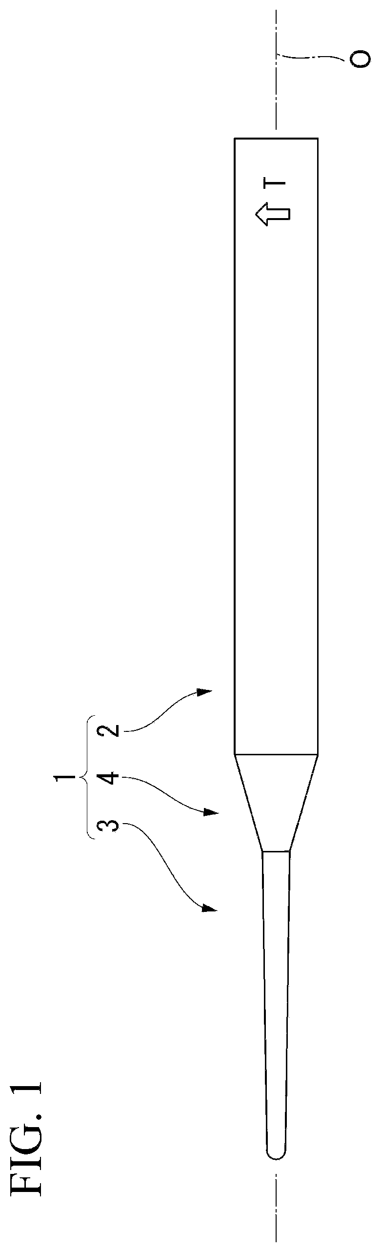Patent US11772173 Figure 1 – Ball end mill
