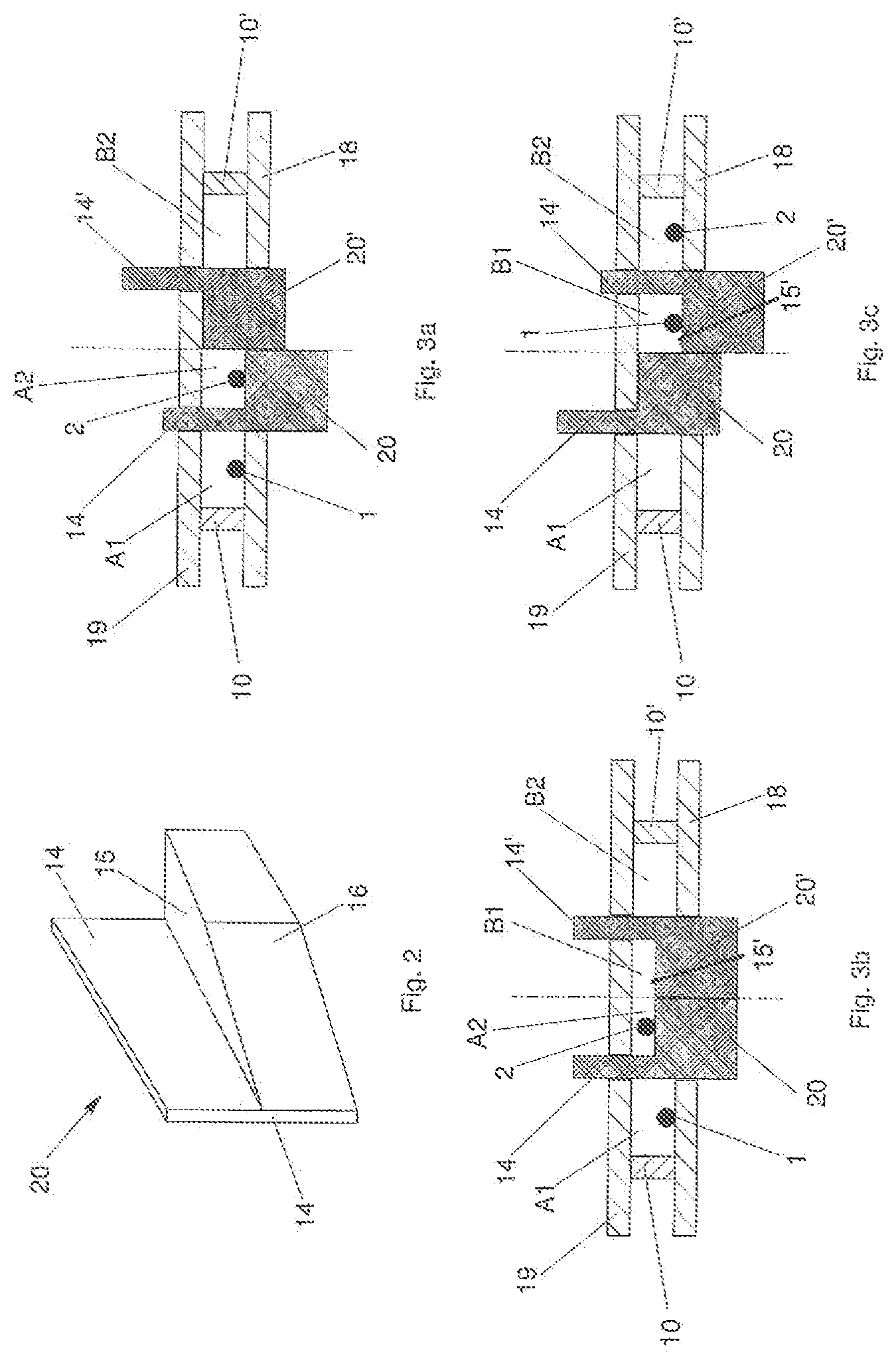 Patent US11772174 Figure 2 – Single shear for cutting and conveying multiple rolled sections