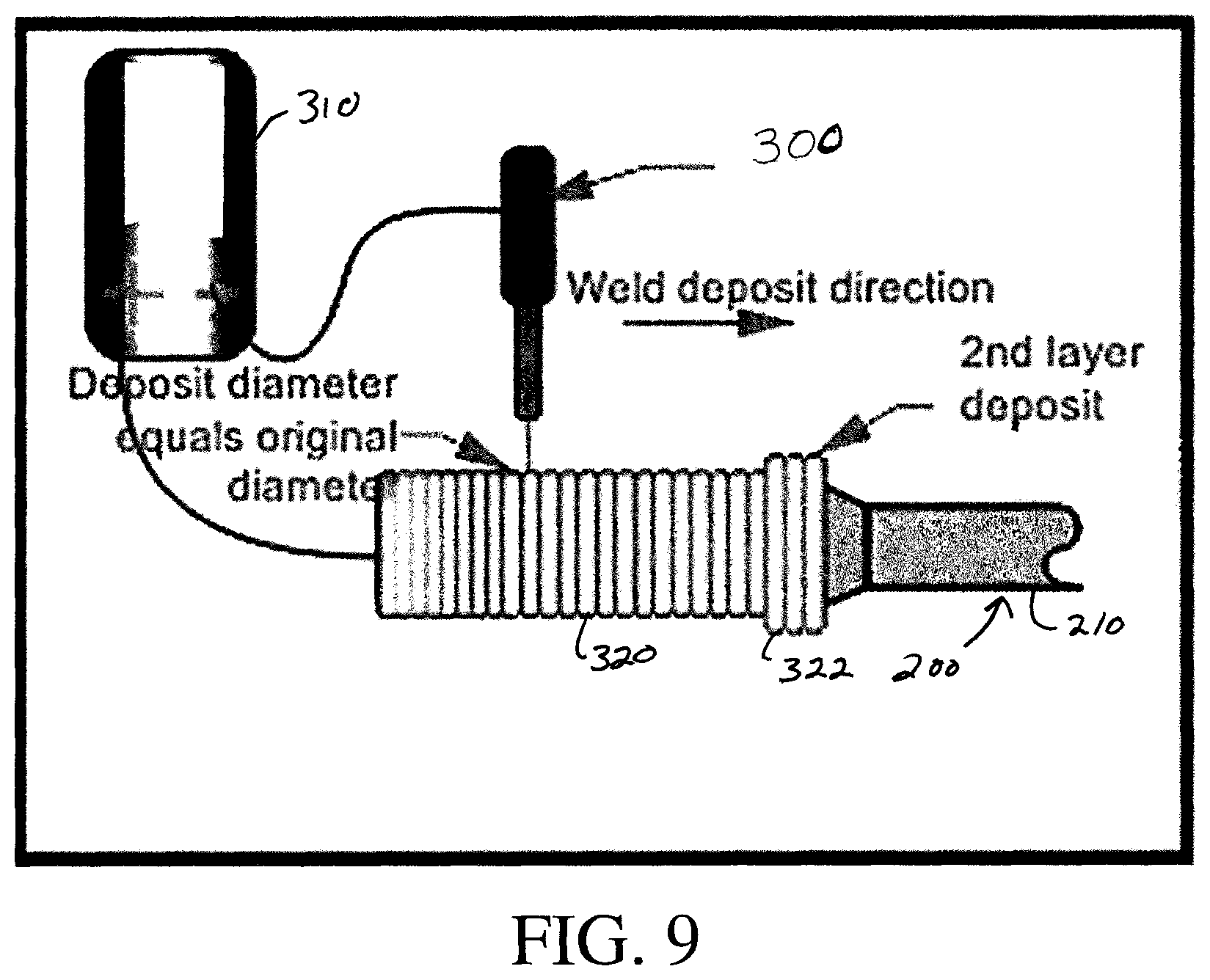 Patent US11772180 Figure 6 – Work string tubing connection restoration