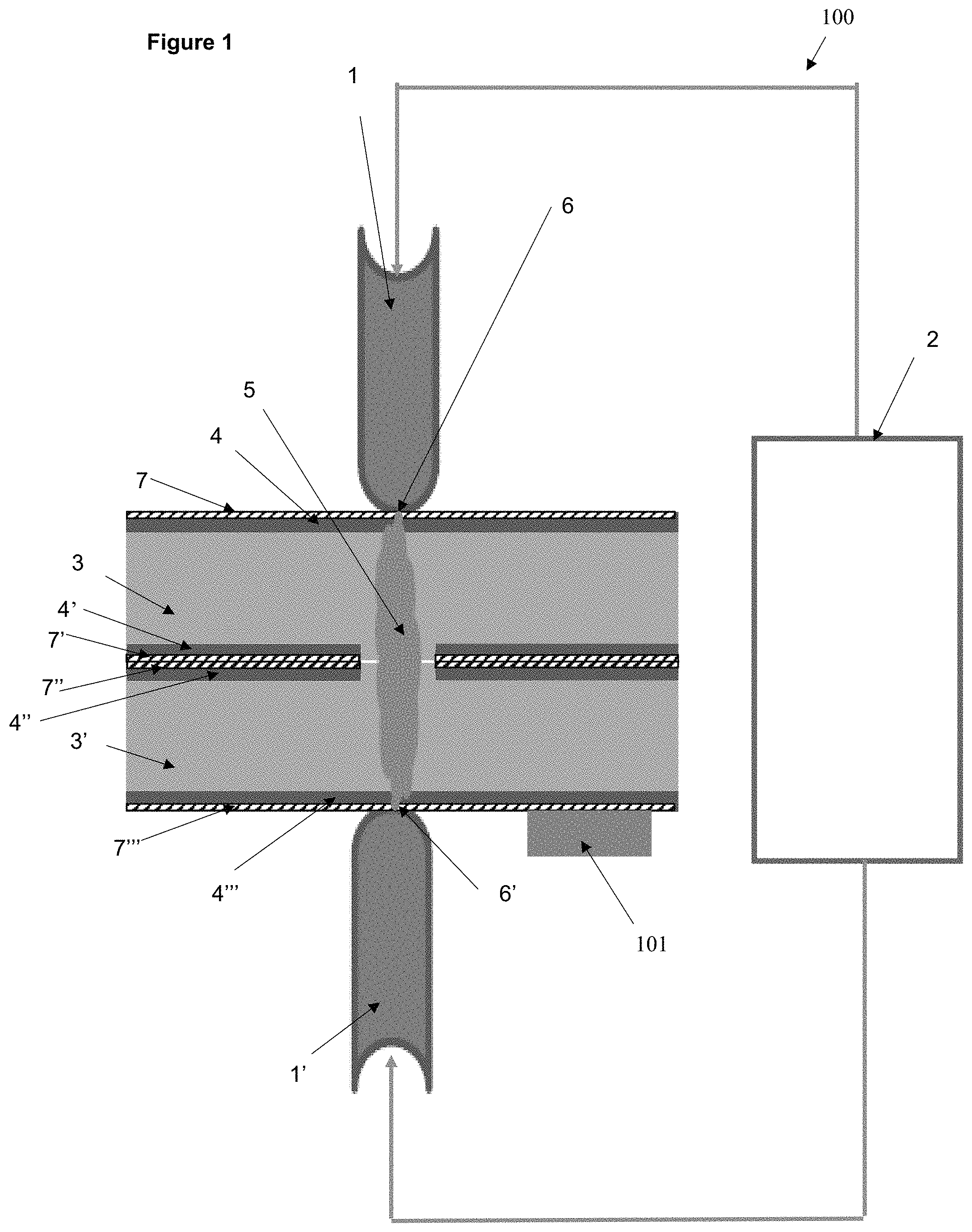 Patent US11772184 — Welding method for the manufacture of an assembly of at least 2 metallic substrates — Figure 1