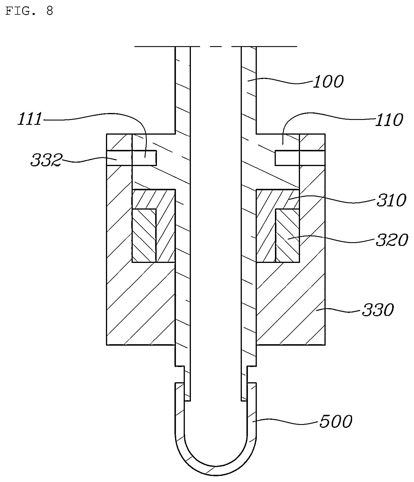 Patent US11772185 Figure 9 – Electrode for resistance spot welding and device for resistance spot welding including the same