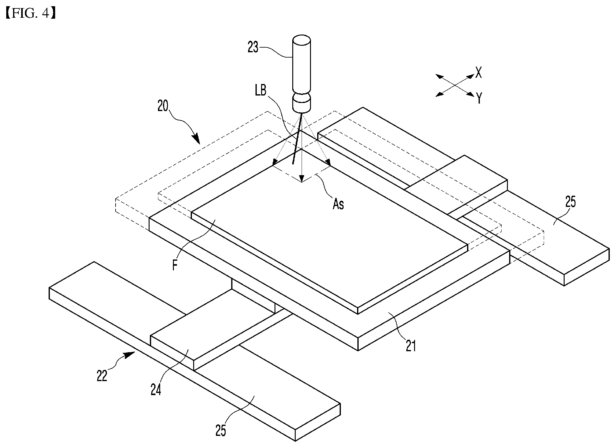 Patent US11772203 Figure 4 – Laser processing system and method