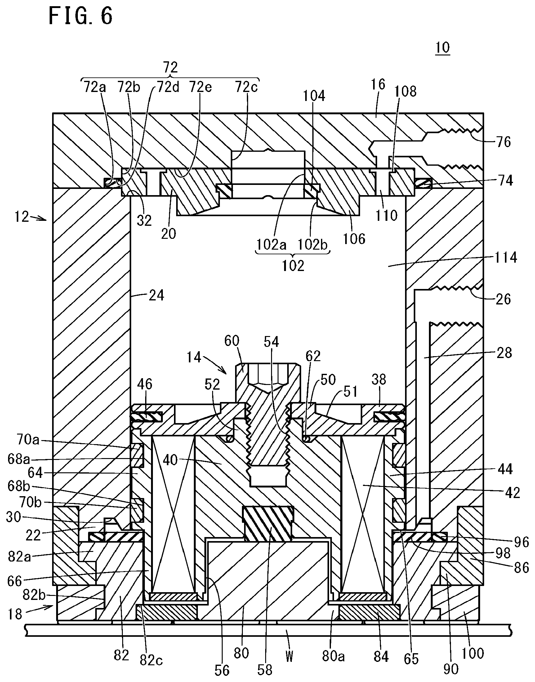 Patent US11772215 Figure 6 – Magnetic chuck