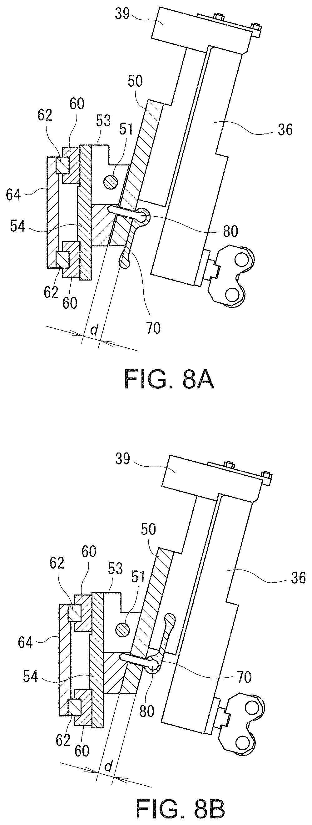 Patent US11772216 Figure 8 – Machine tool