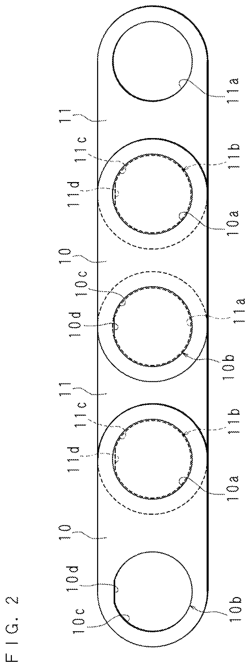 Patent US11772217 Figure 2 – Conveyance chain, tool change system and multiple link plates