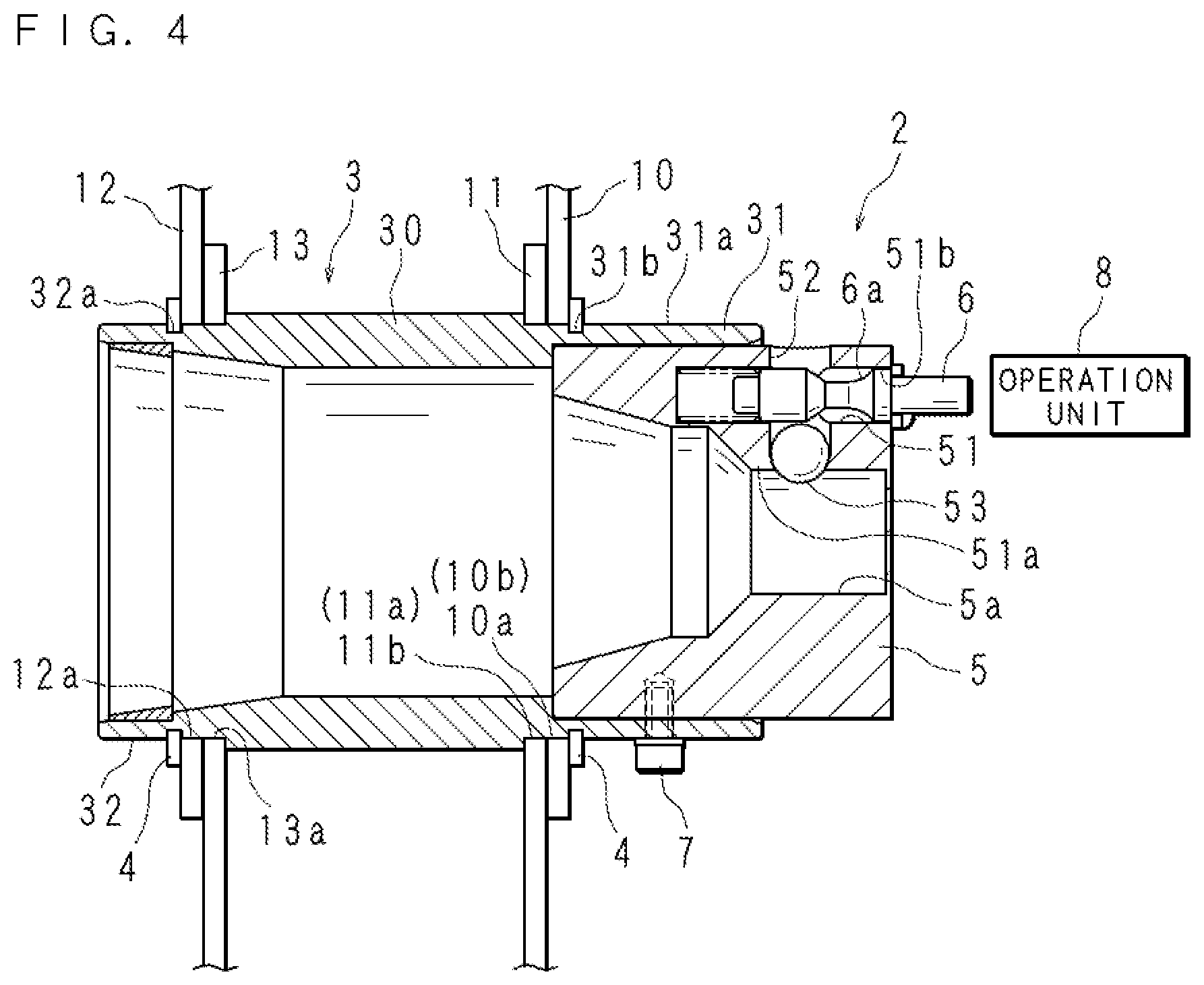 Patent US11772217 Figure 4 – Conveyance chain, tool change system and multiple link plates