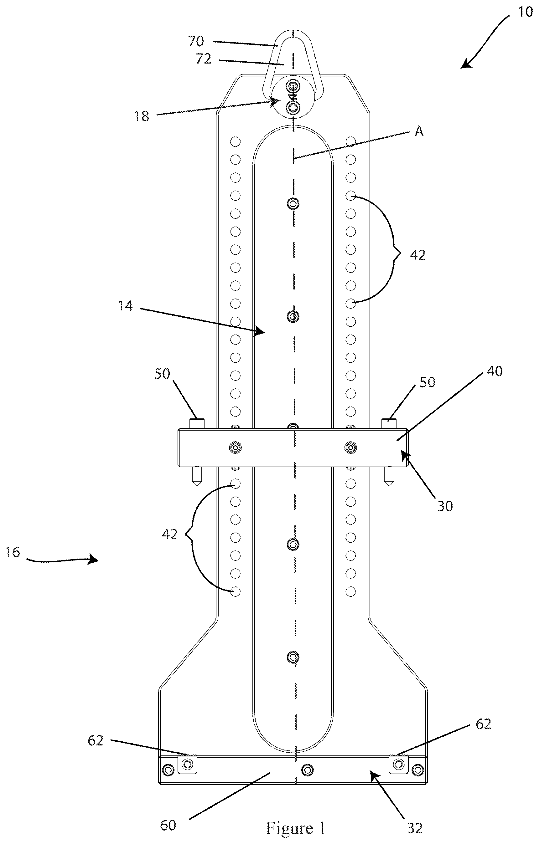Patent US11772219 Figure 1 – Load lifting device and method of lifting load