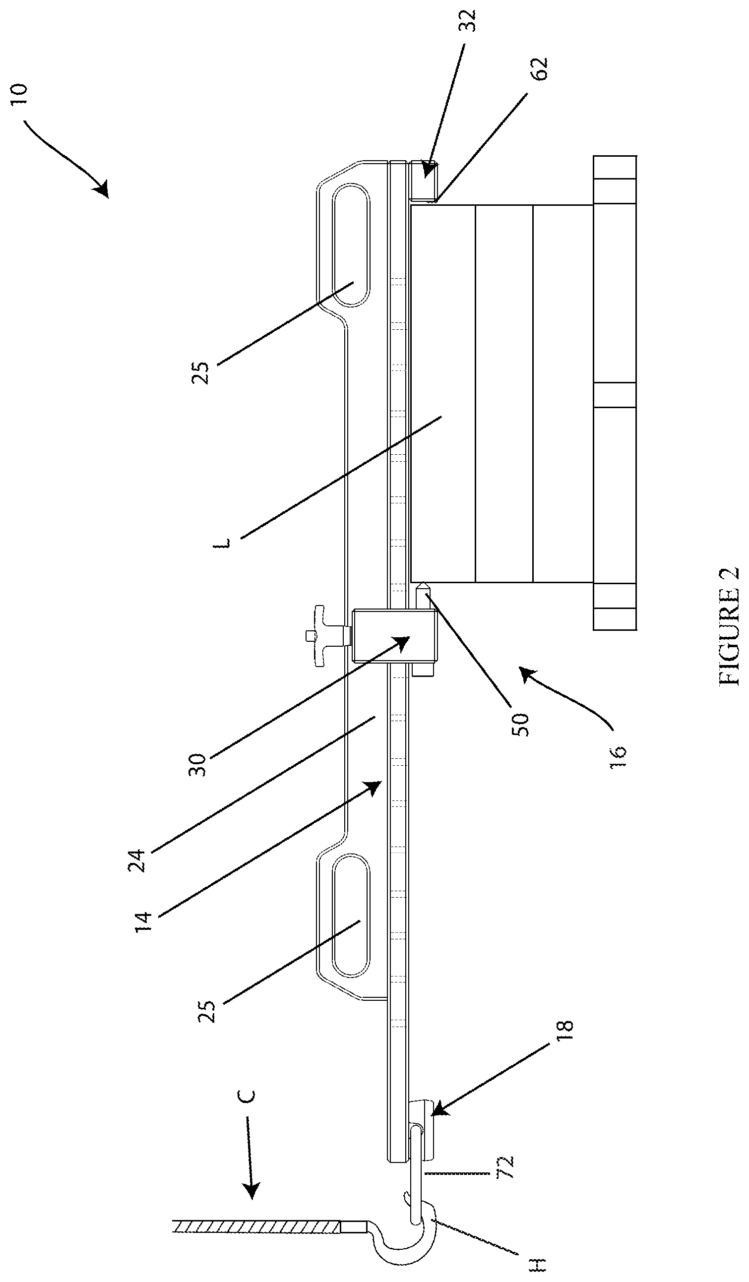 Patent US11772219 Figure 2 – Load lifting device and method of lifting load
