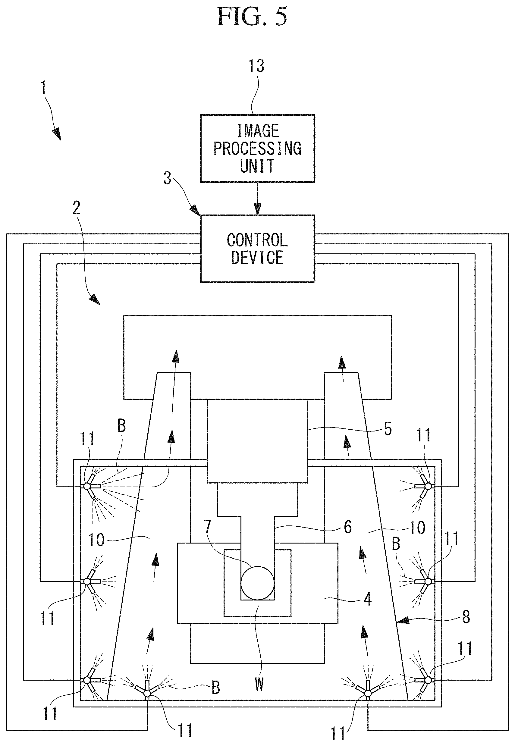 Patent US11772220 Figure 5 – Machine tool system