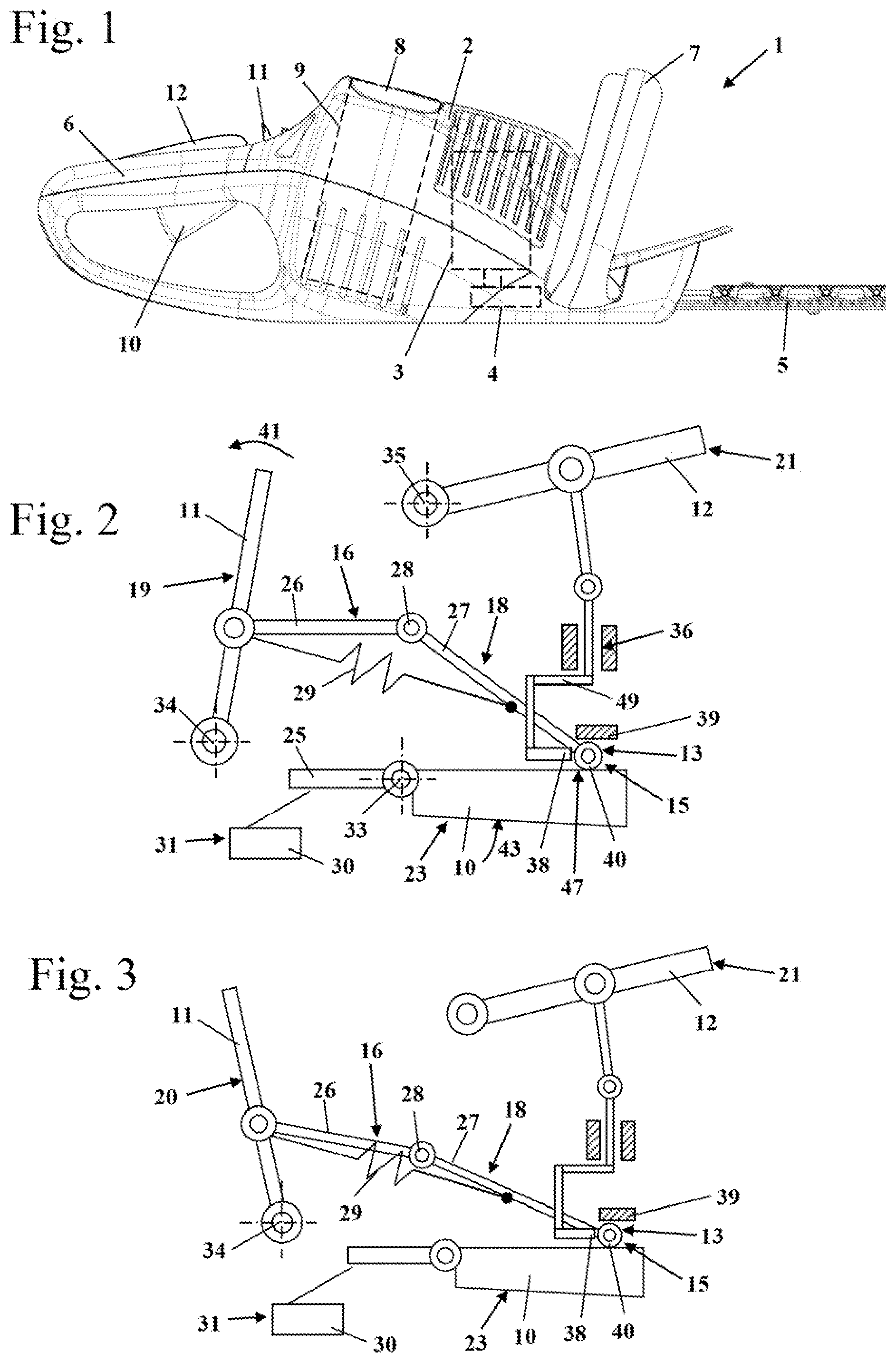 Patent US11772221 Figure 1 – Handheld work apparatus