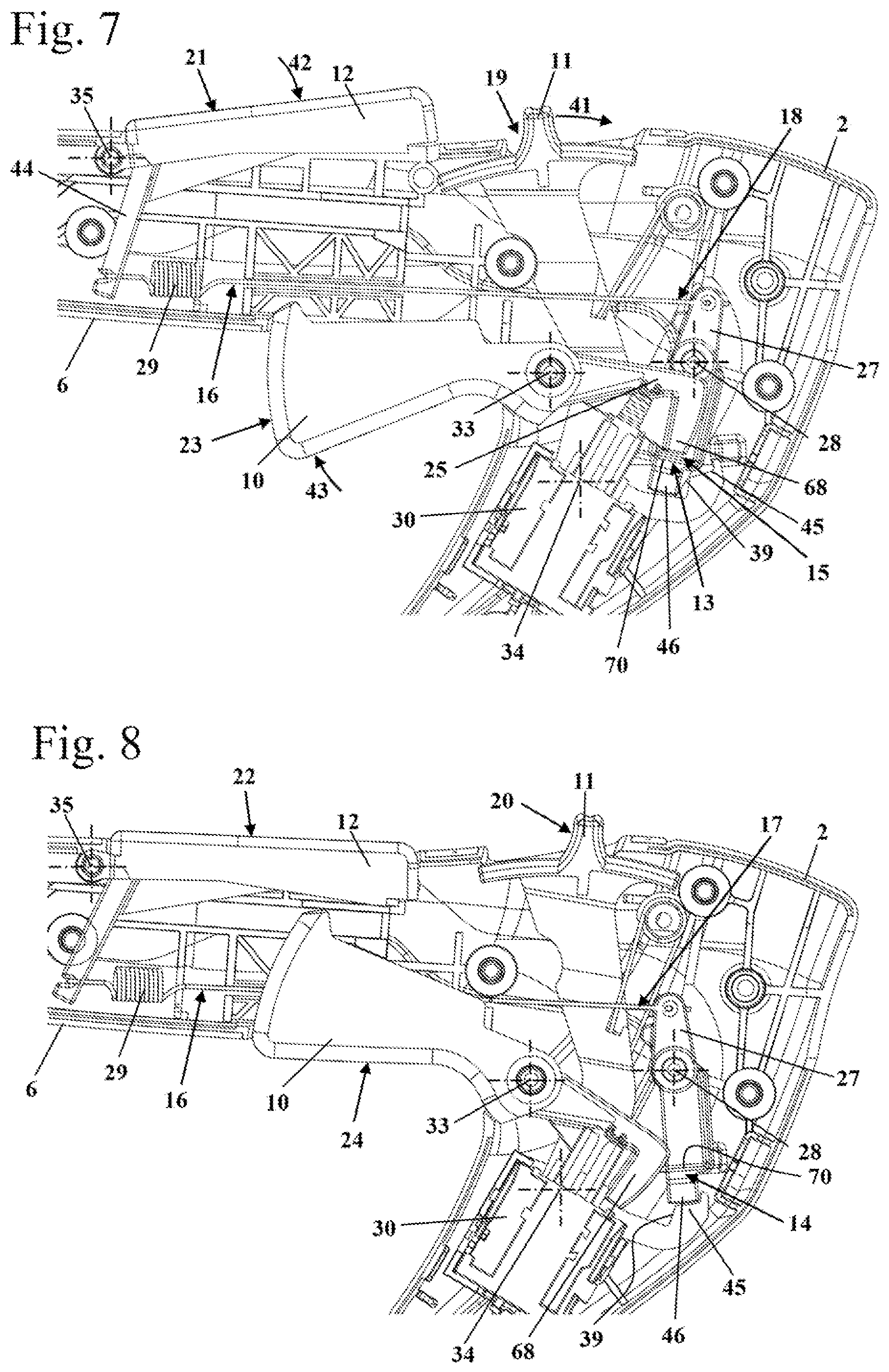 Patent US11772221 Figure 3 – Handheld work apparatus