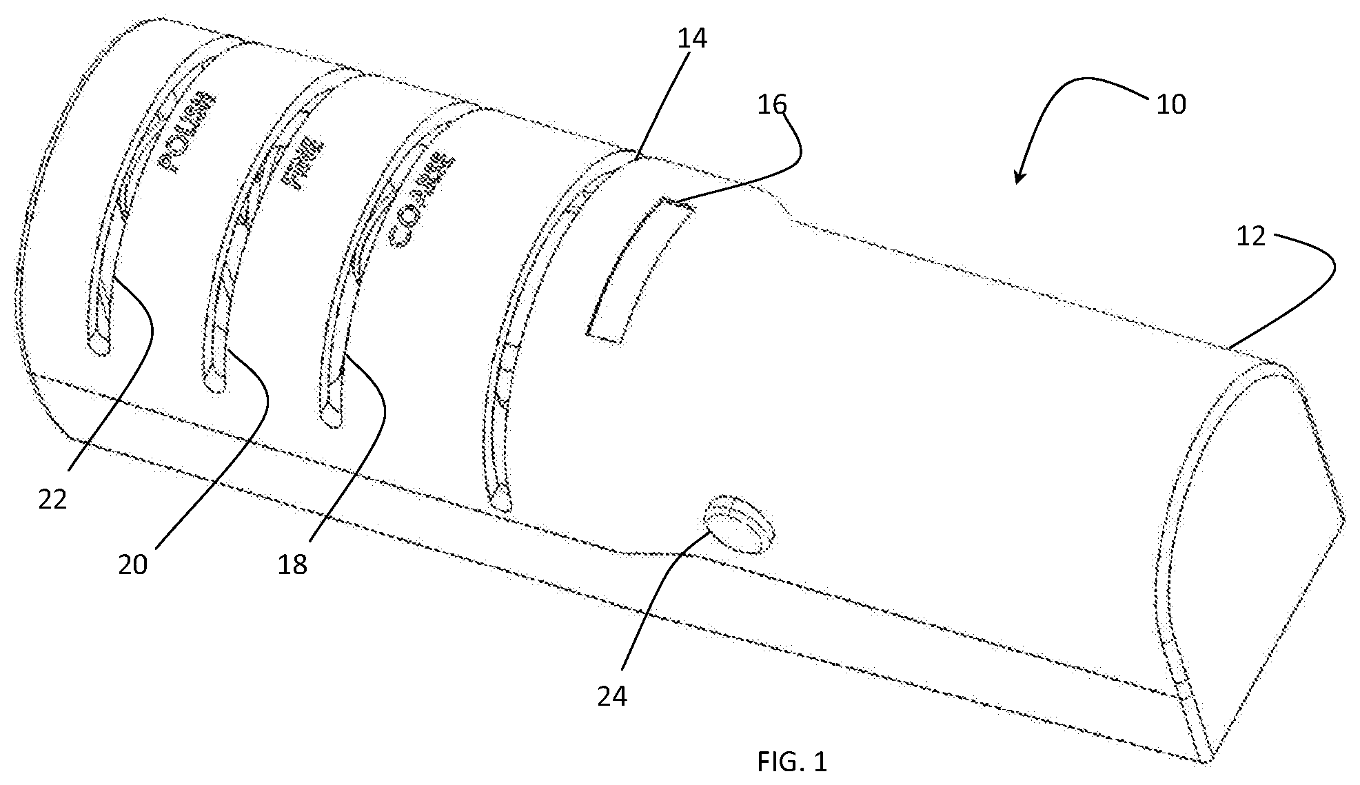 Patent US11772223 Figure 1 – Systems for blade sharpening and contactless blade sharpness detection