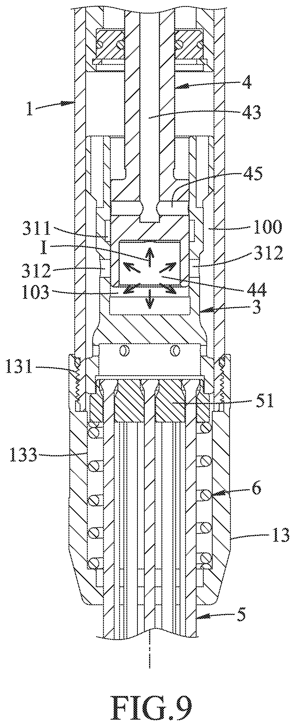 Patent US11772225 Figure 9 – Pneumatic device