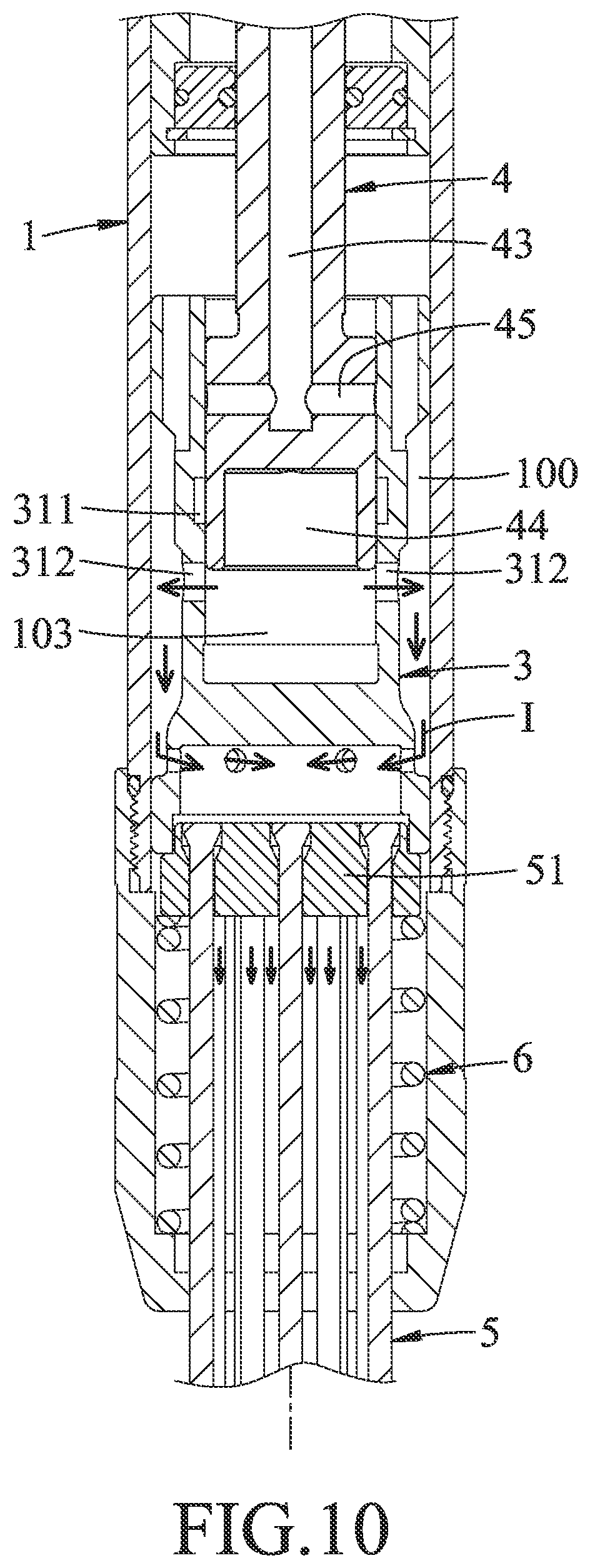 Patent US11772225 Figure 10 – Pneumatic device