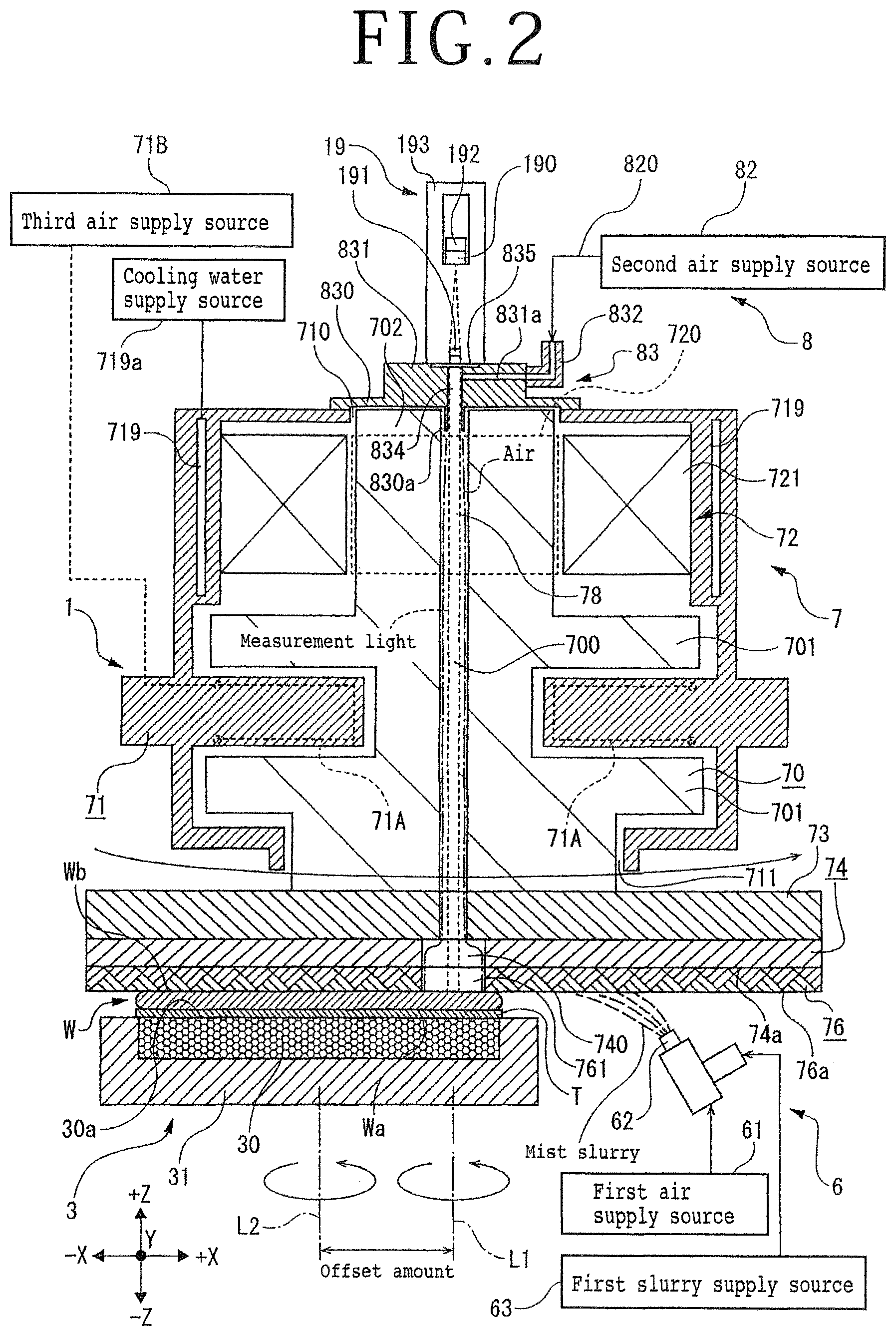 Patent US11772226 Figure 2 – Polishing apparatus