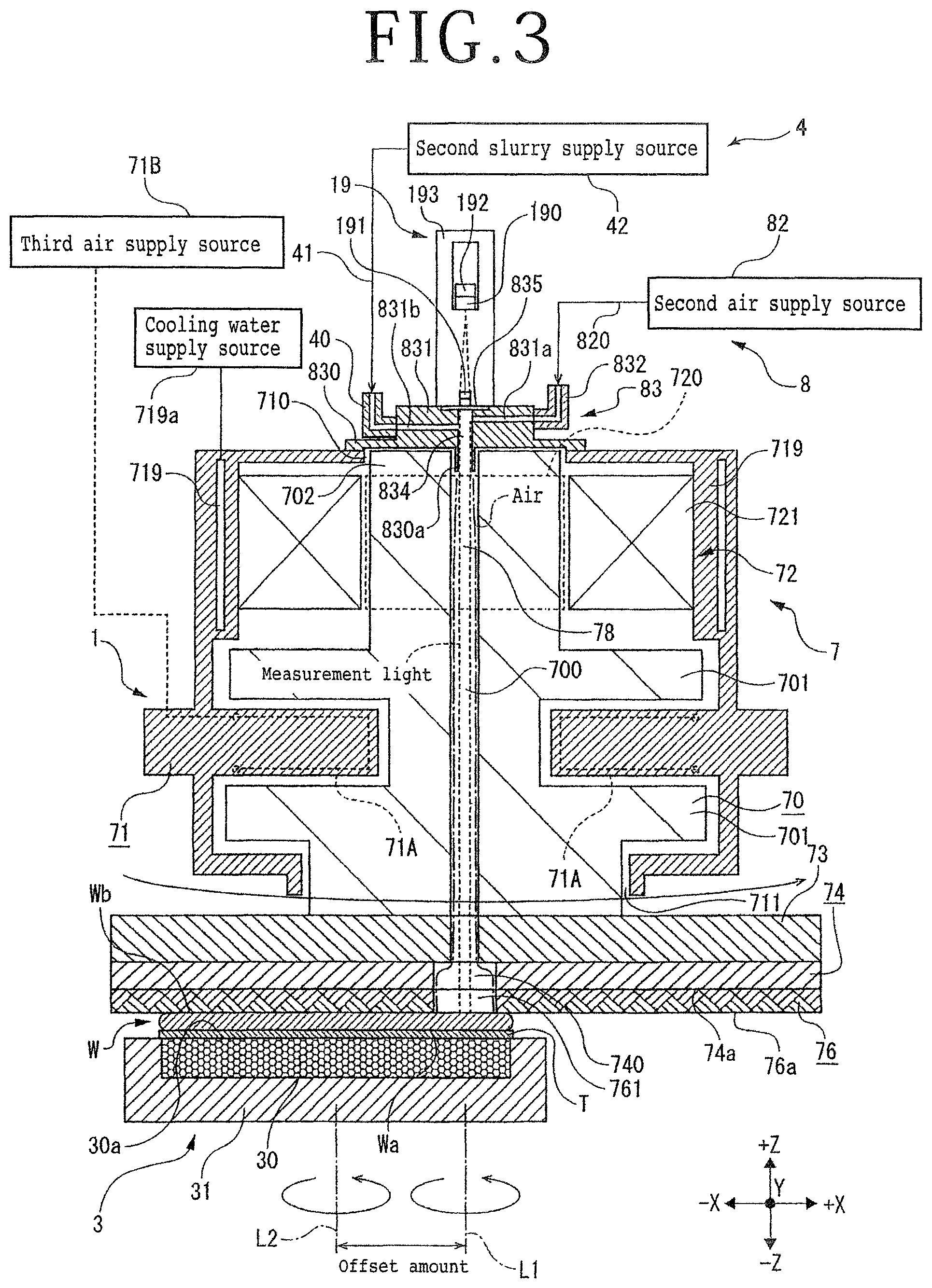 Patent US11772226 Figure 3 – Polishing apparatus