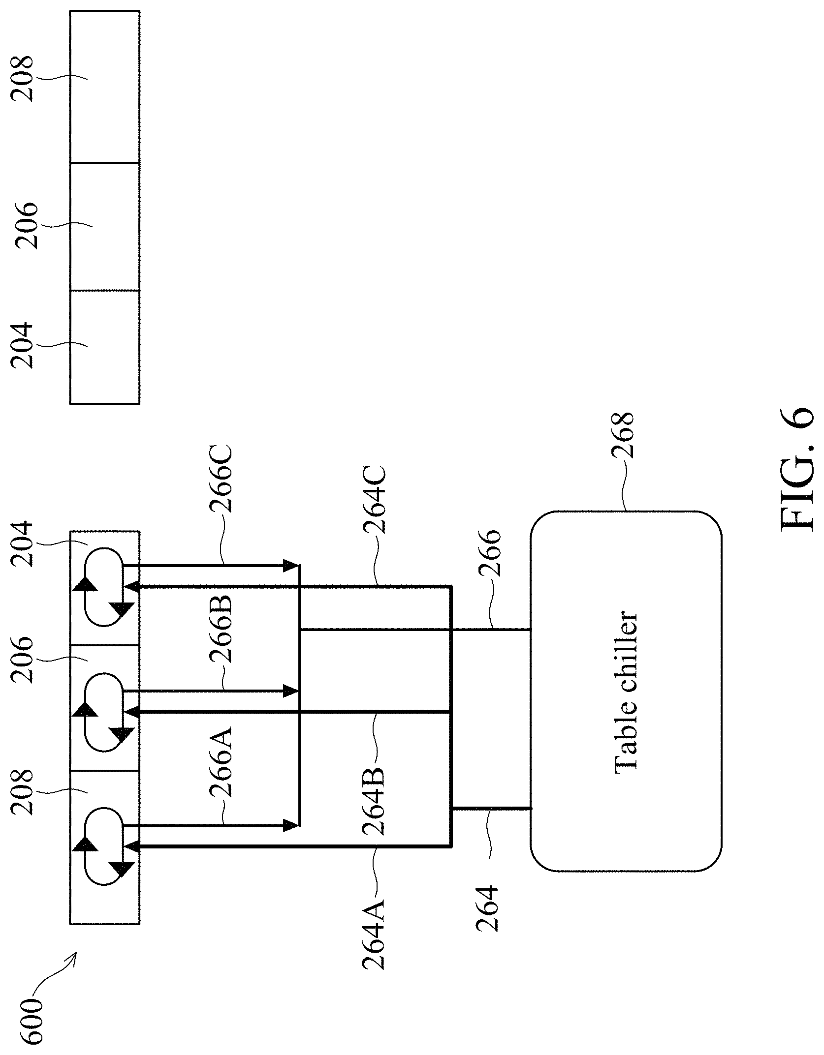 Patent US11772228 Figure 6 – Chemical mechanical polishing apparatus including a multi-zone platen