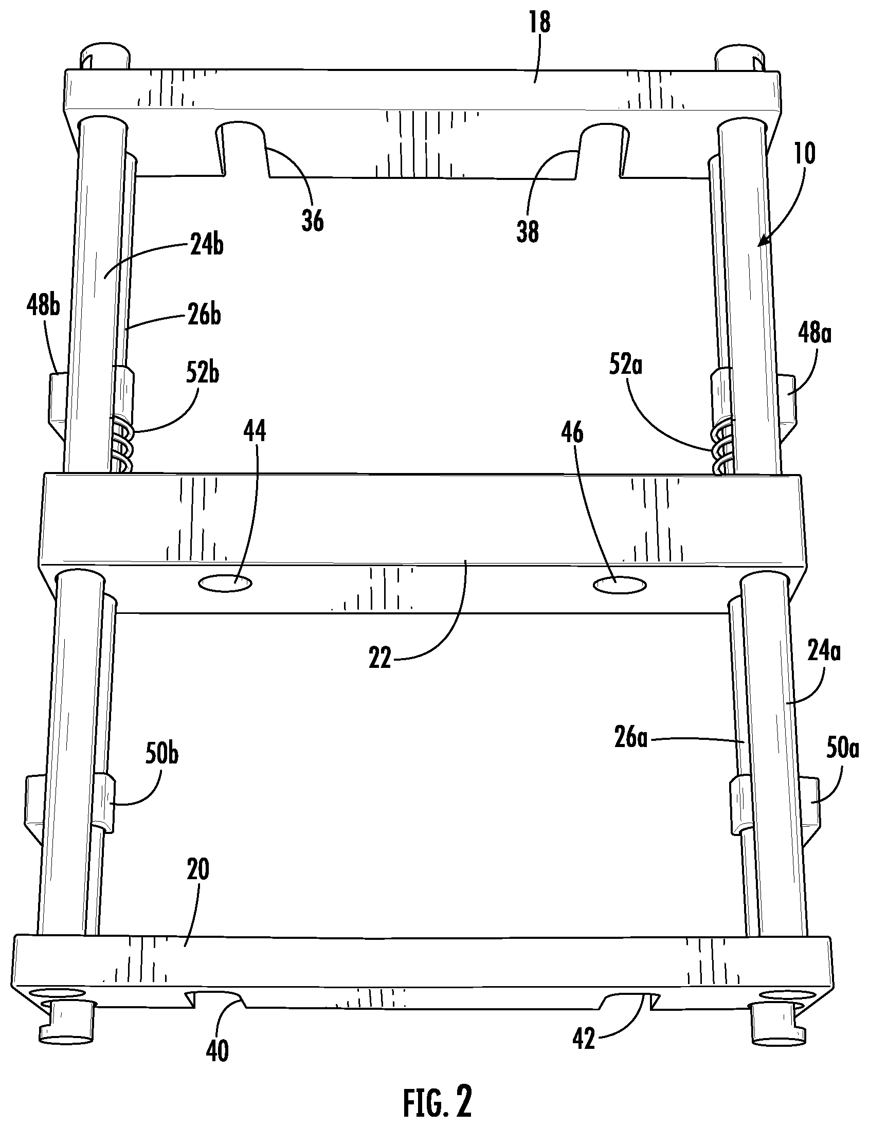 Patent US11772238 Figure 2 – Apparatus and method for converting a single-station vise to a double-station vise