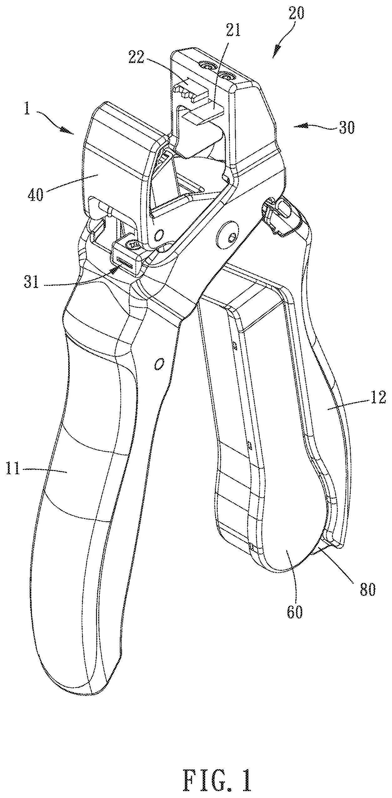 Patent US11772240 Figure 1 – Pliers