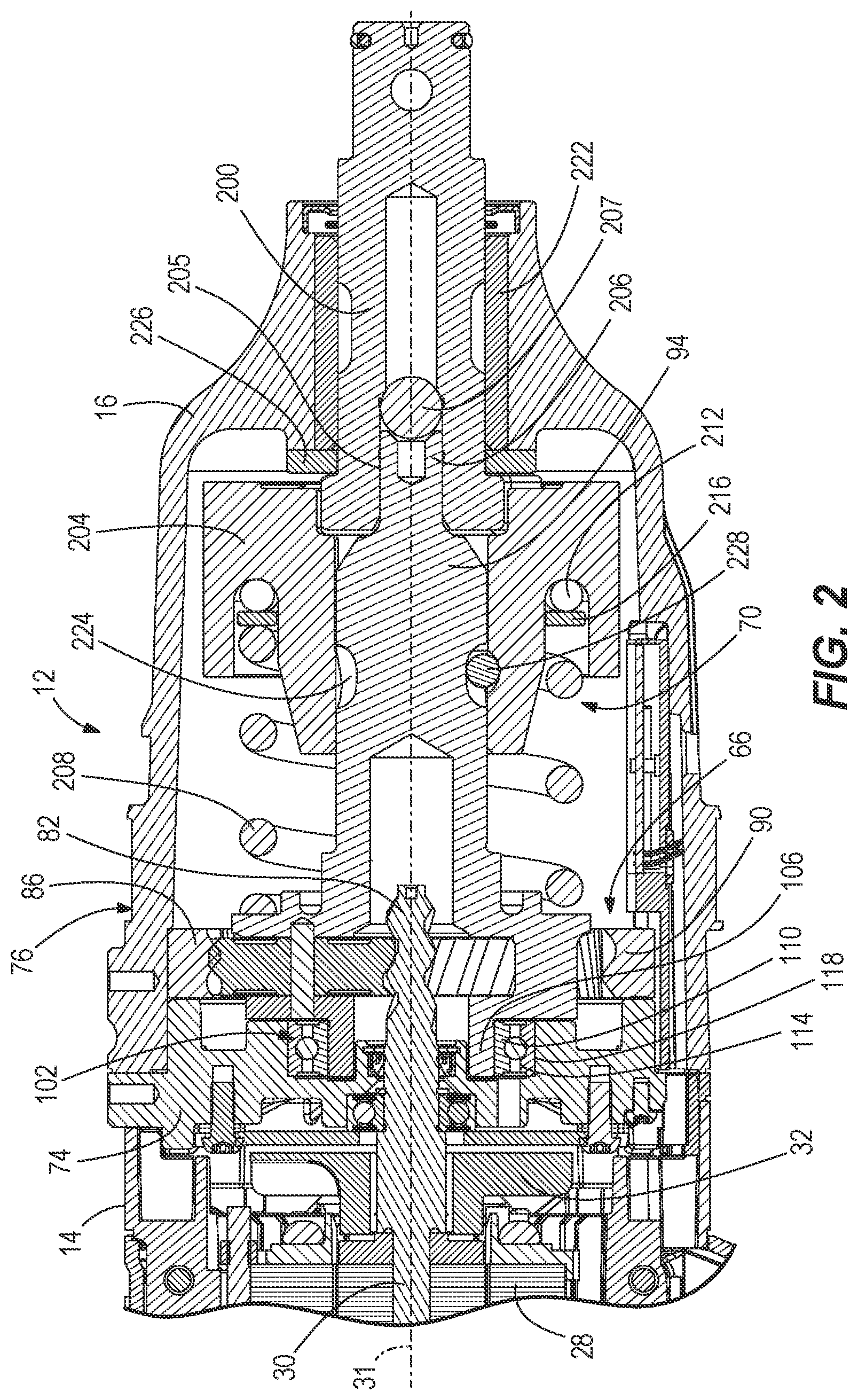 Patent US11772245 Figure 2 – Impact tool