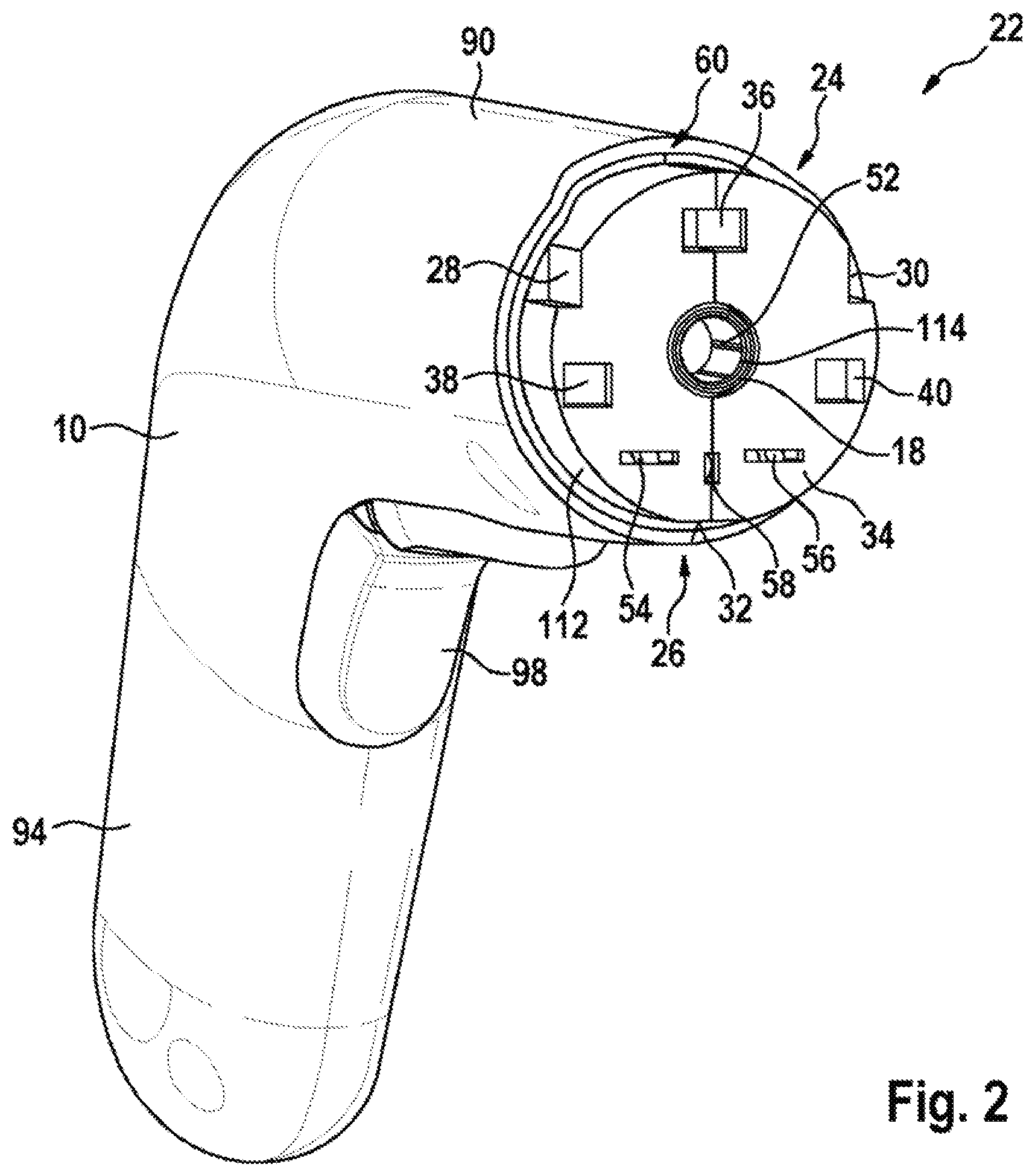 Patent US11772246 Figure 2 – Tool basic module
